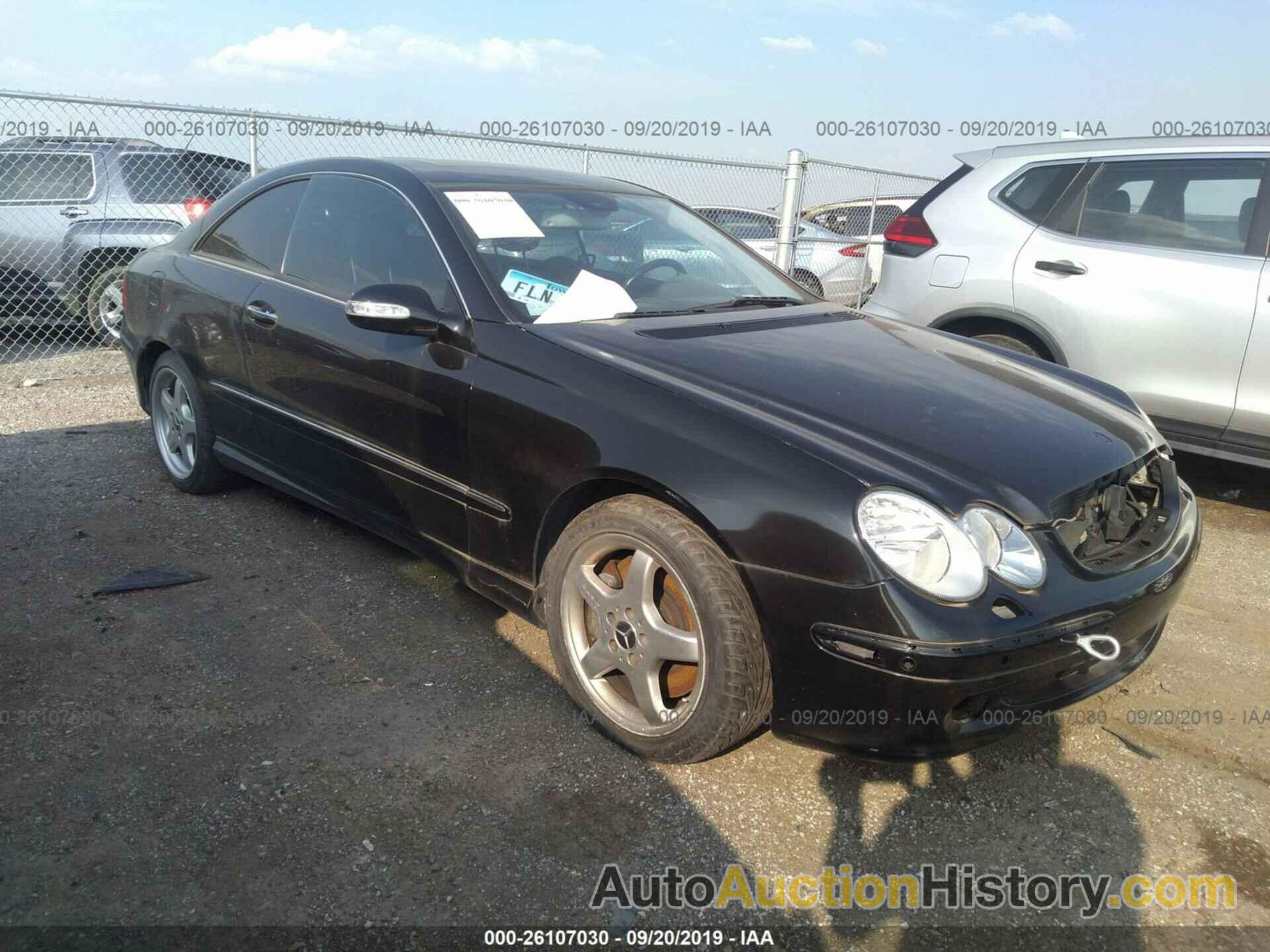 MERCEDES-BENZ CLK 500, WDBTJ75J14F119987