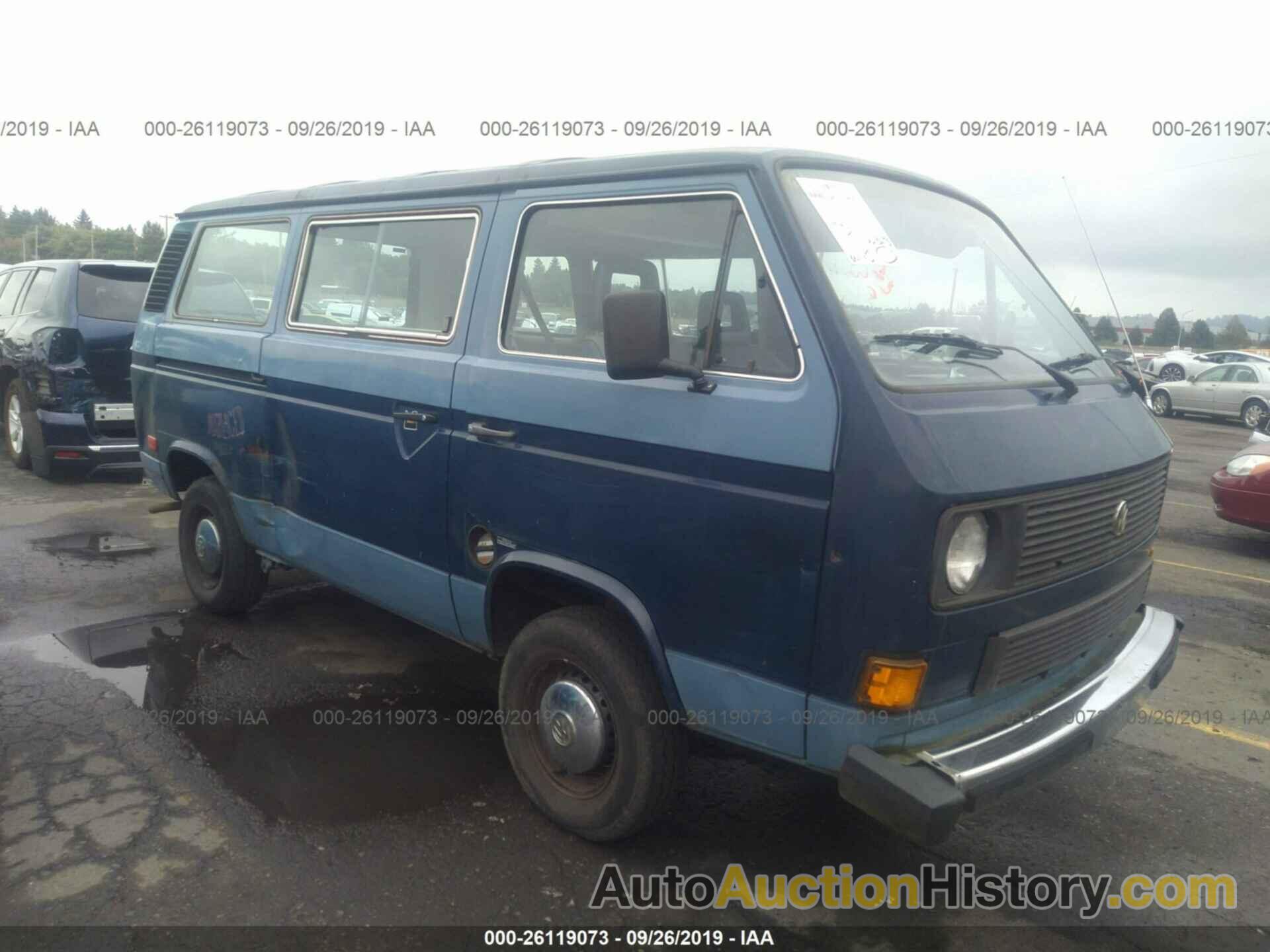 VOLKSWAGEN VANAGON BUS, WV2YB0257EH030192