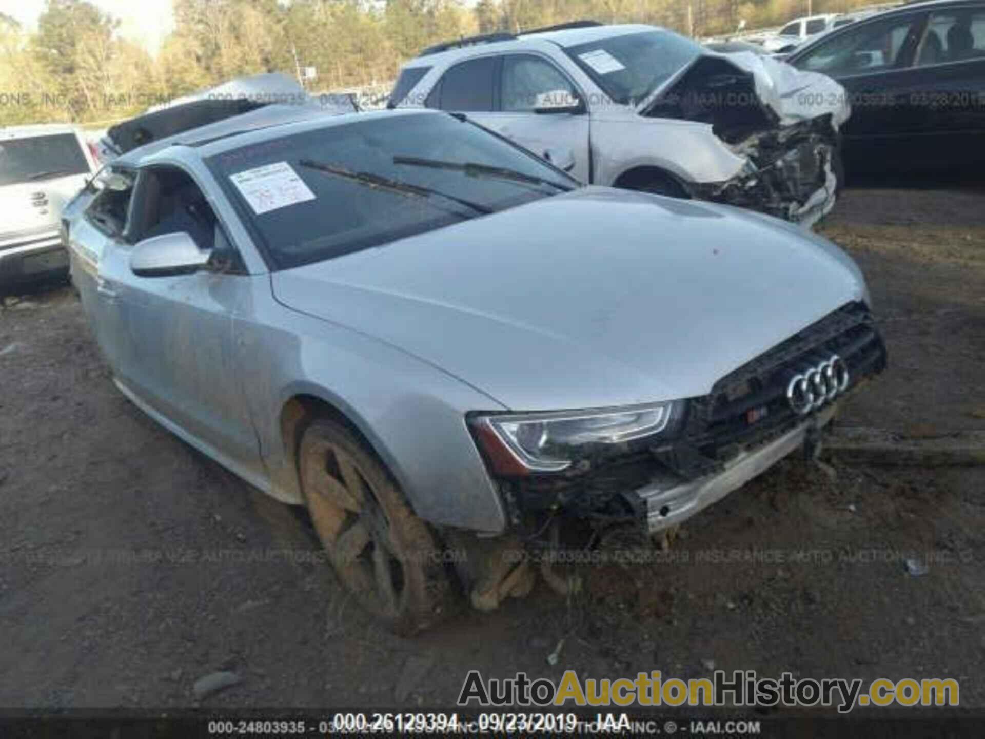 AUDI S5 PREMIUM PLUS, WAUCGAFRXEA031338