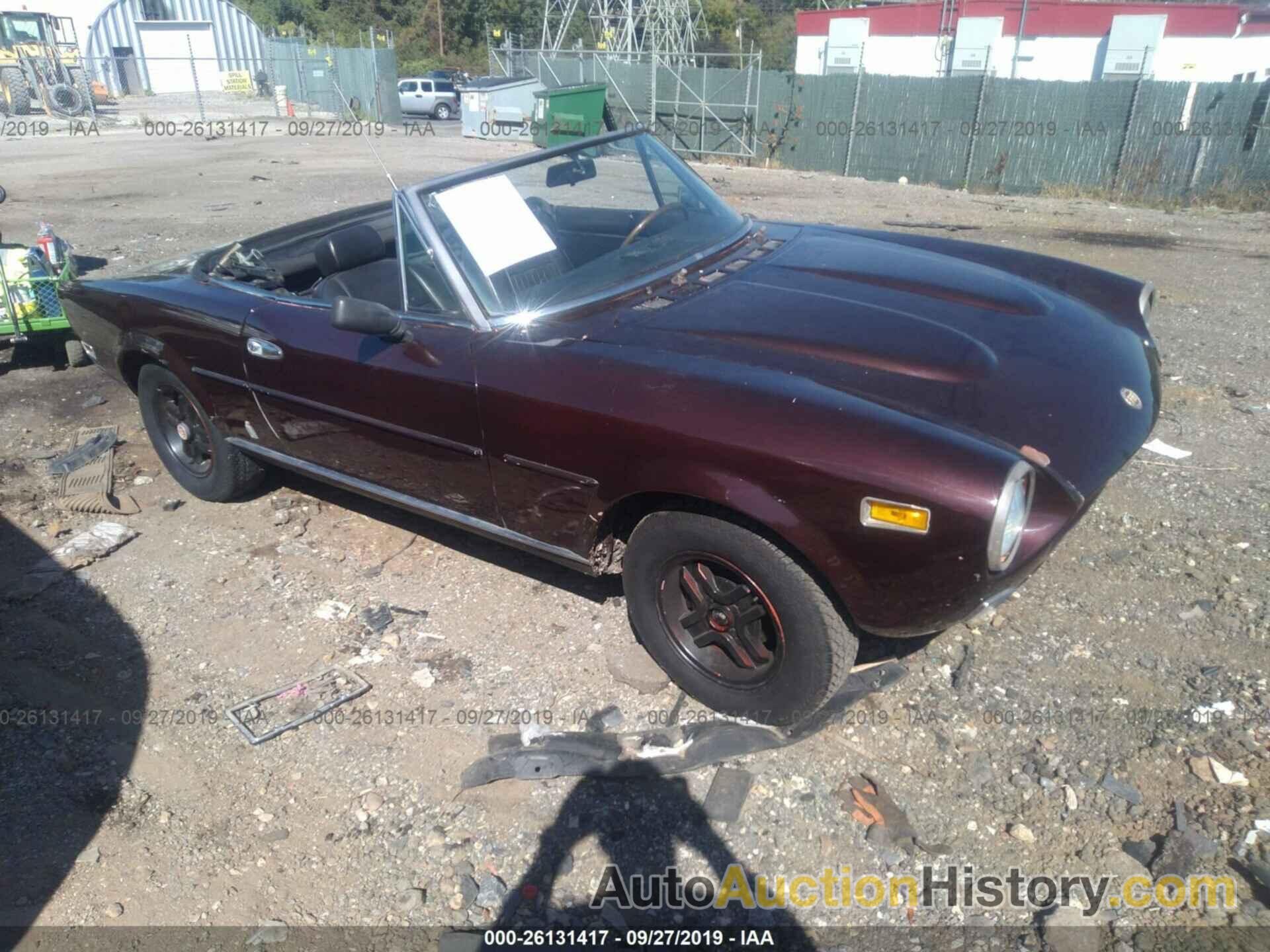 FIAT 124 SPIDER, 124CS10138876