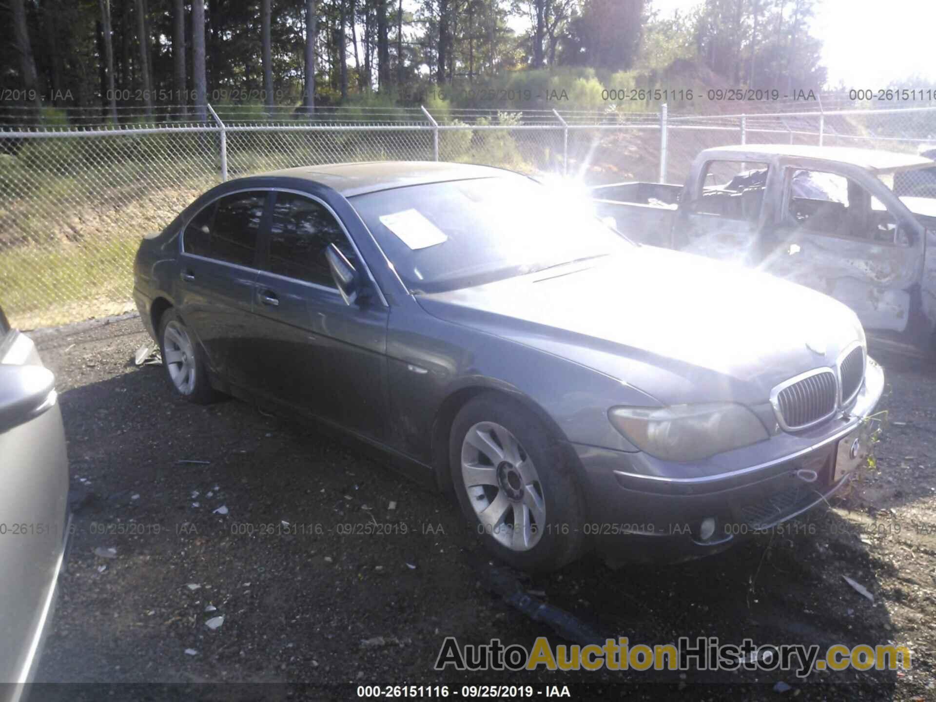 BMW 750 I, WBAHL83558DT12705