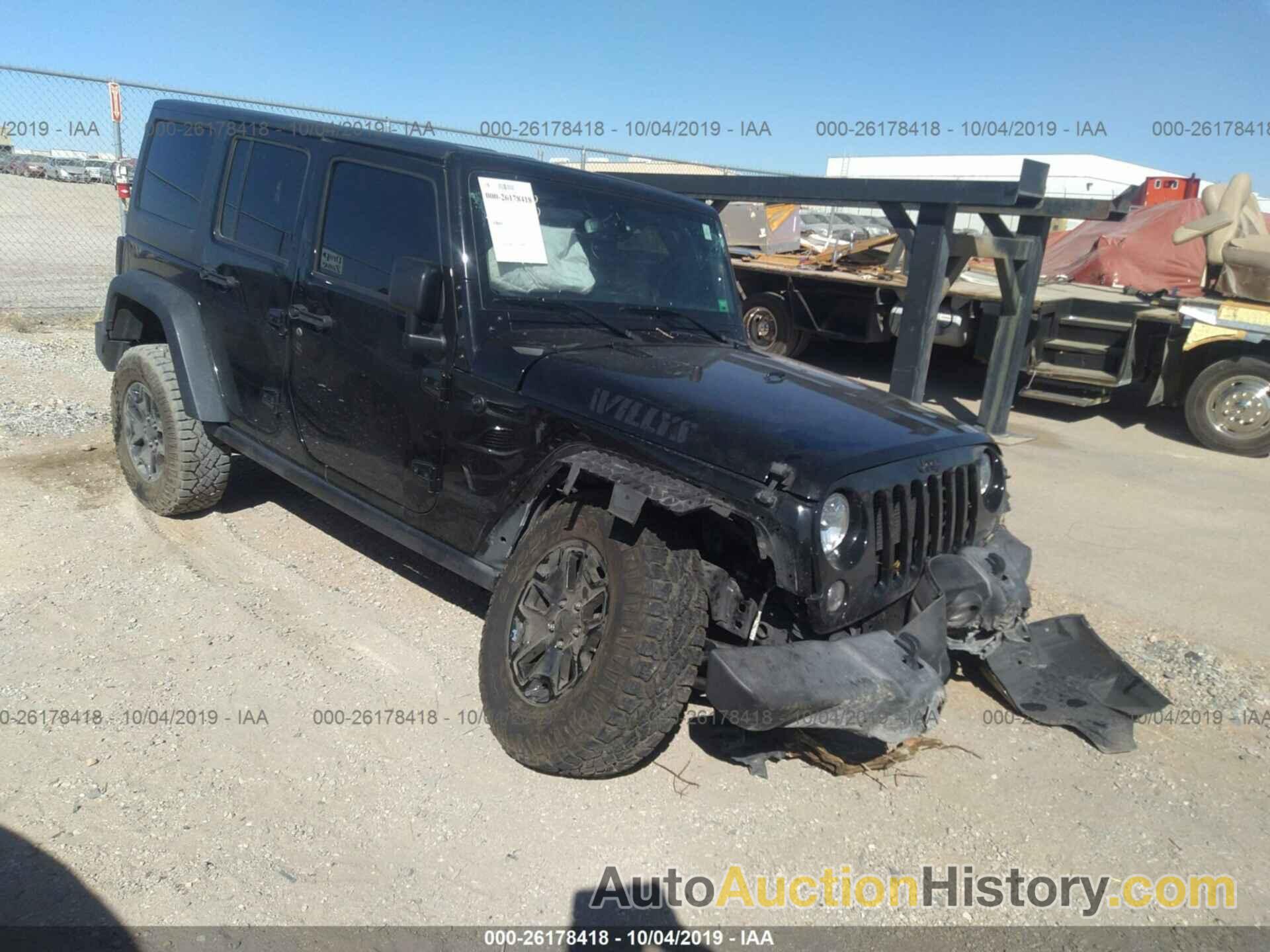 JEEP WRANGLER UNLIMITE SPORT, 1C4BJWDG6GL212278