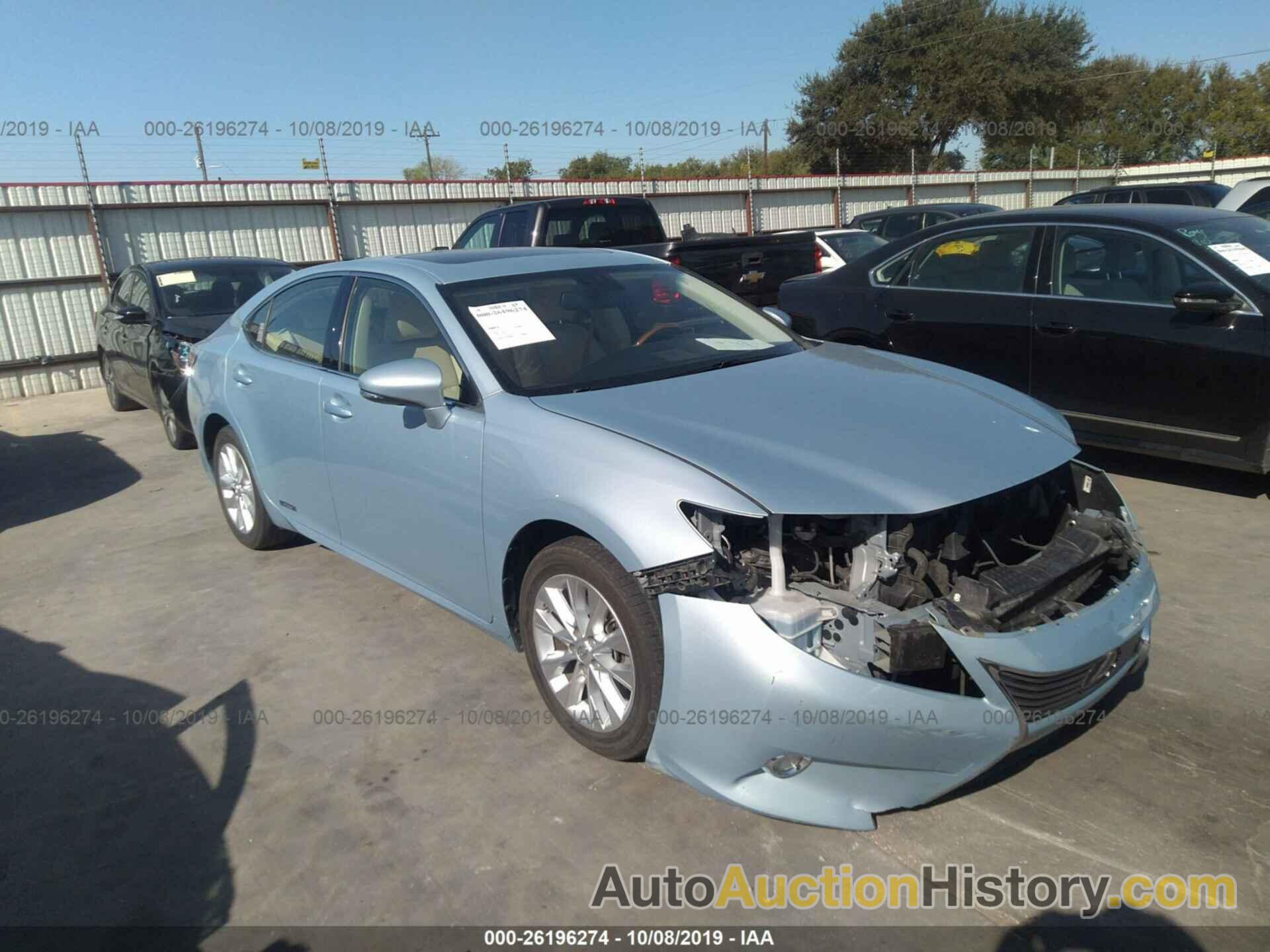 LEXUS ES 300H, JTHBW1GG9D2004430