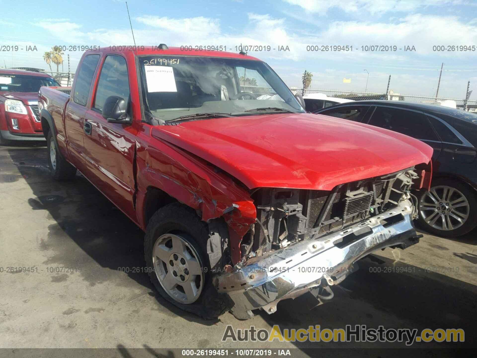 CHEVROLET SILVERADO K1500, 1GCEK19B25E240171