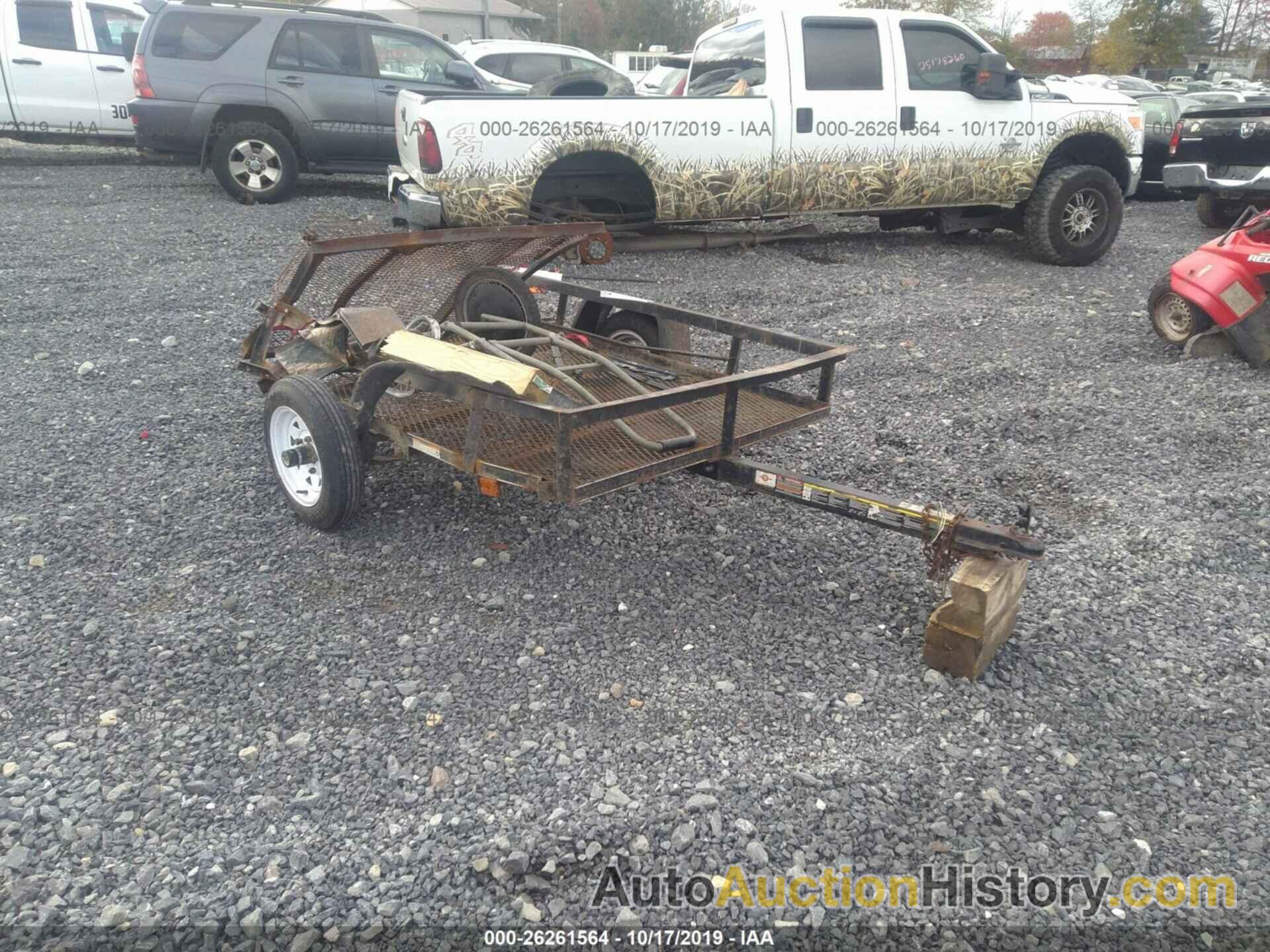 UTILITY TRAILER TRAILER, 4YMUL0615FG032710