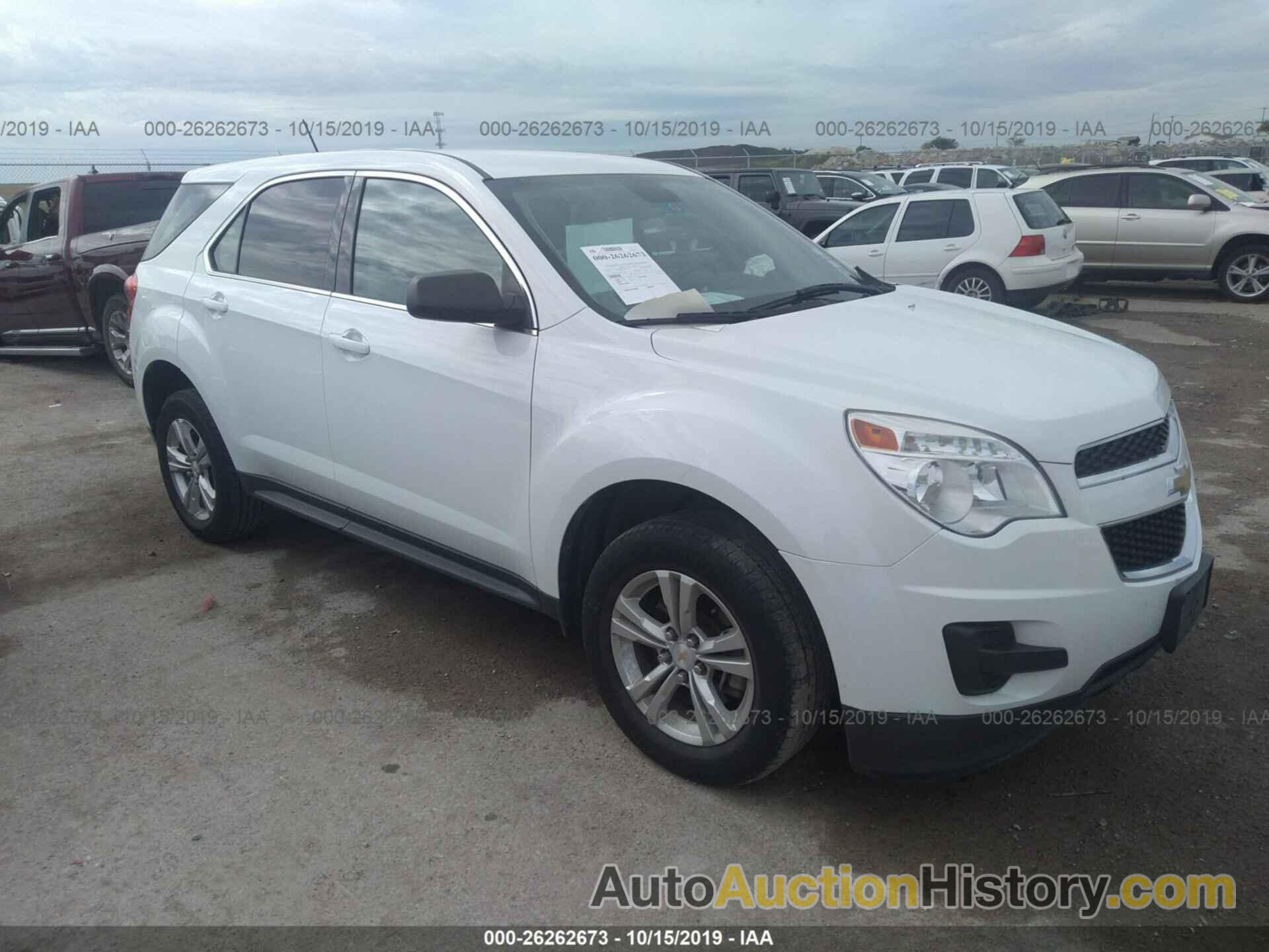 CHEVROLET EQUINOX LS, 2GNALAEK2F1142737