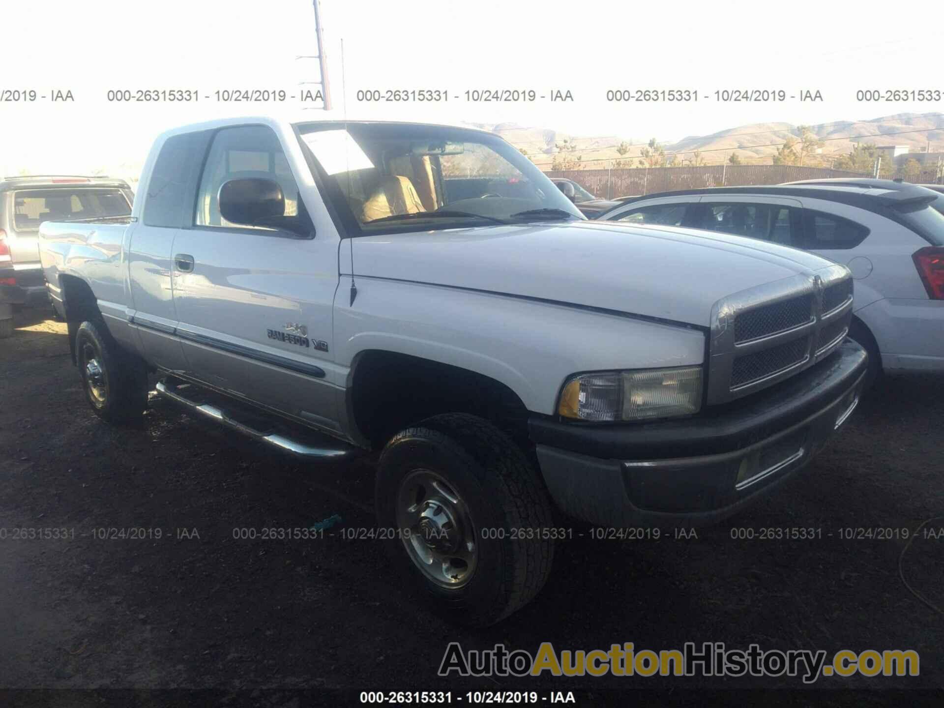 DODGE RAM 2500, 1B7KF23W1YJ187760