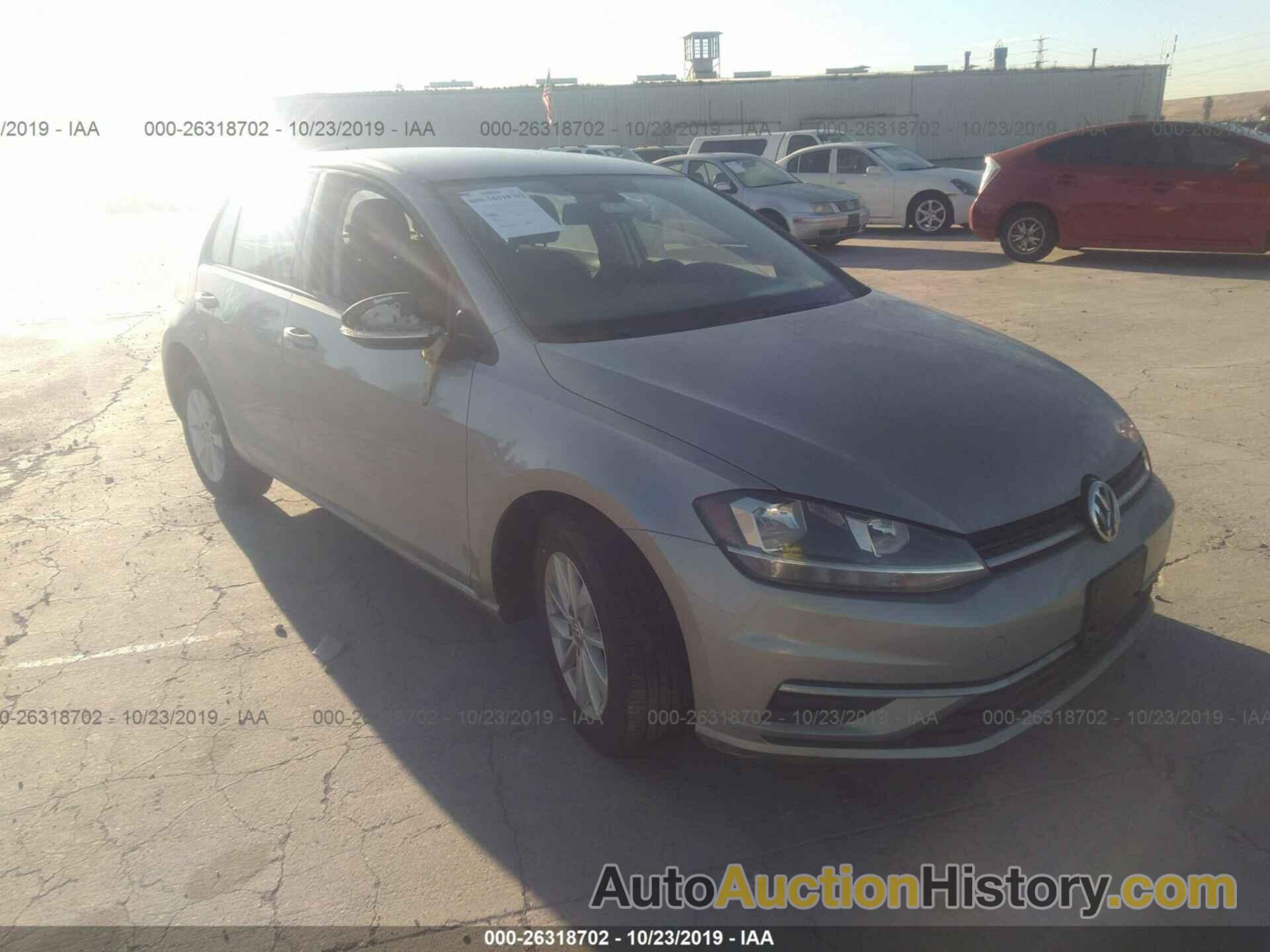 VOLKSWAGEN GOLF COMFORTLINE, 3VWG17AU3JM274567