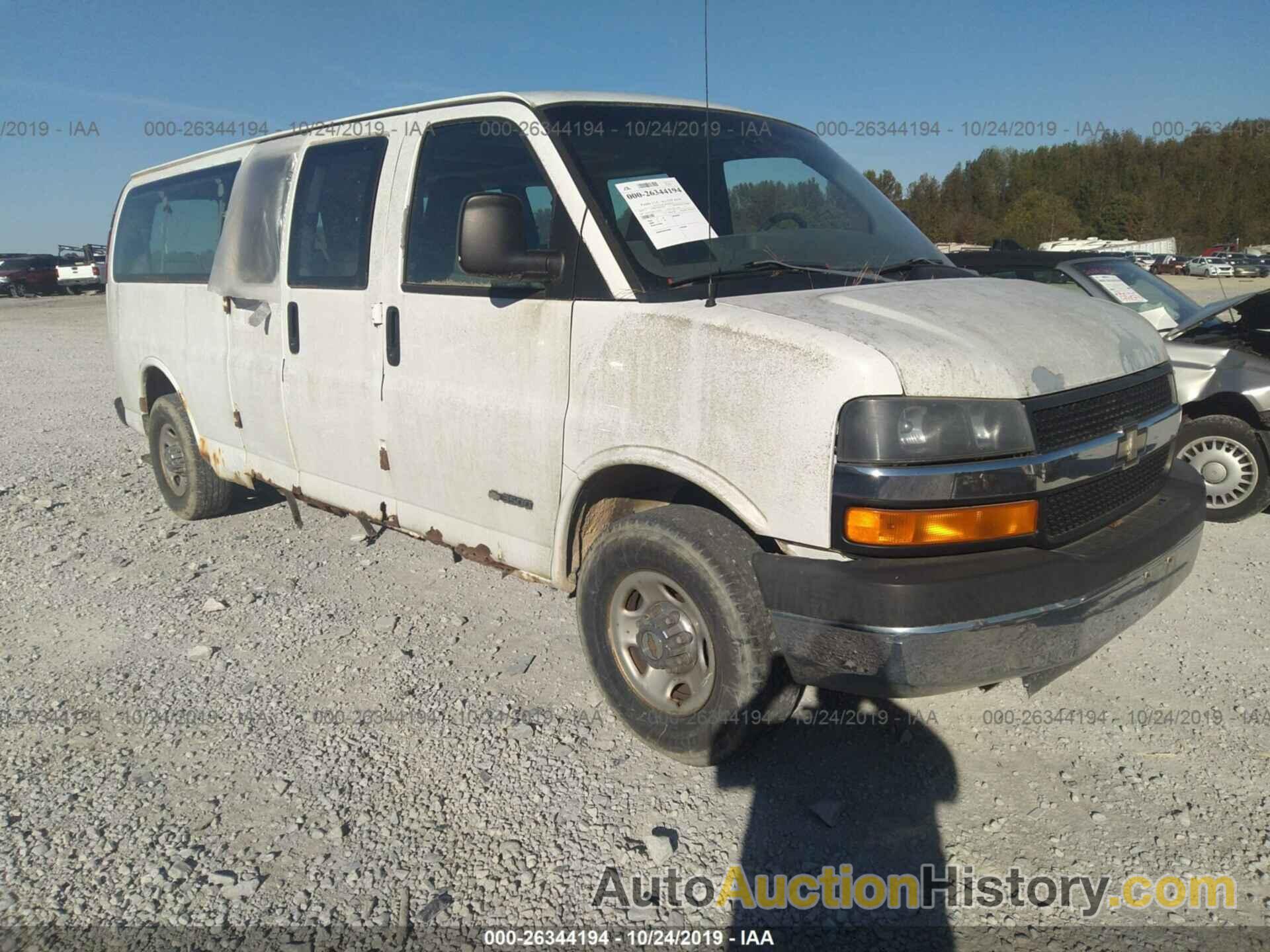 CHEVROLET EXPRESS G3500, 1GAHG39U931143493