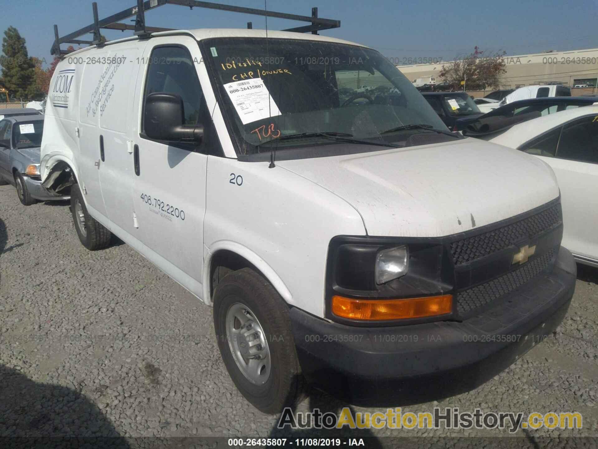 CHEVROLET EXPRESS G2500, 1GCWGFFA5B1130748