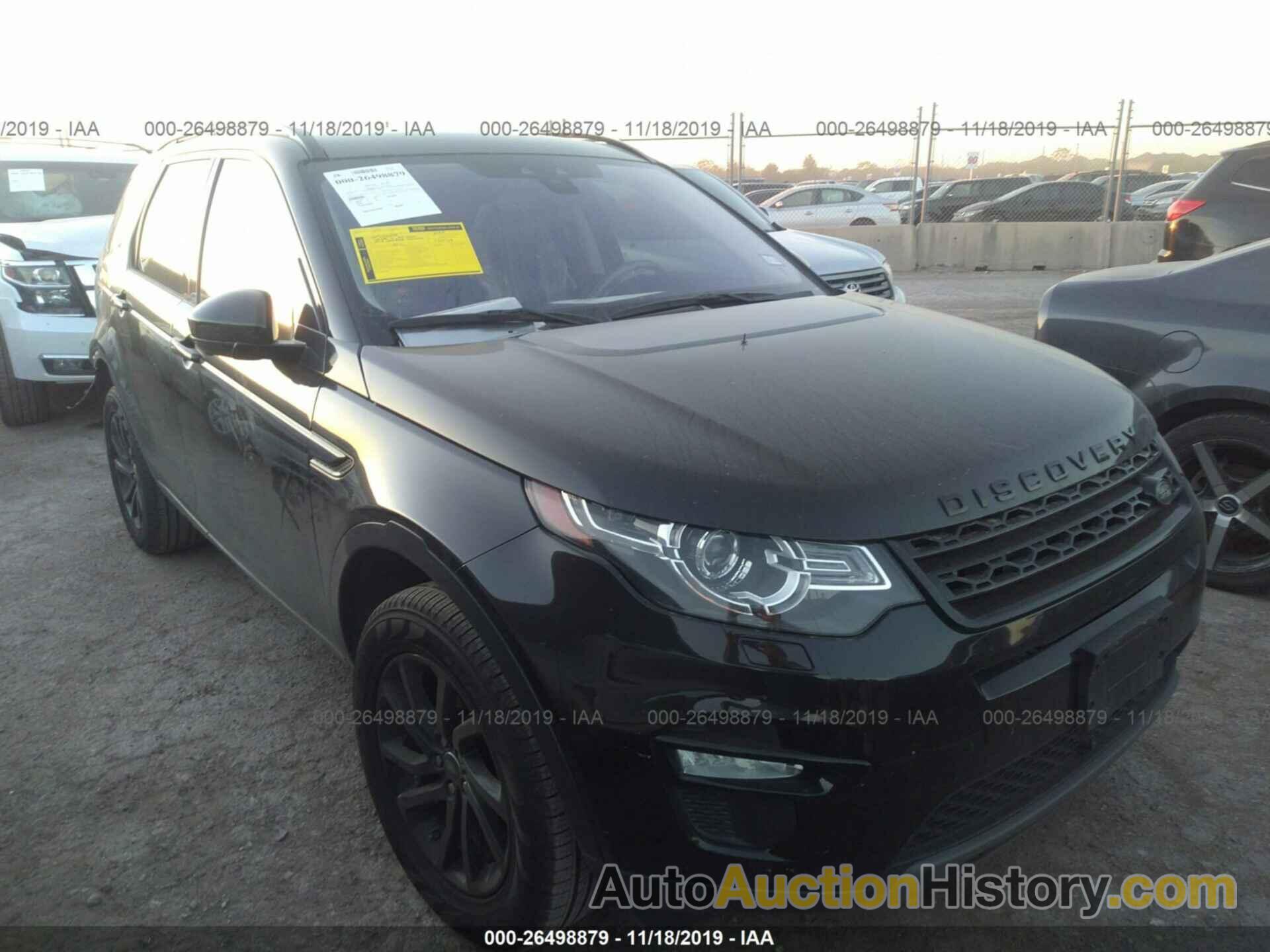LAND ROVER DISCOVERY SPORT HSE, SALCR2RX6JH746592
