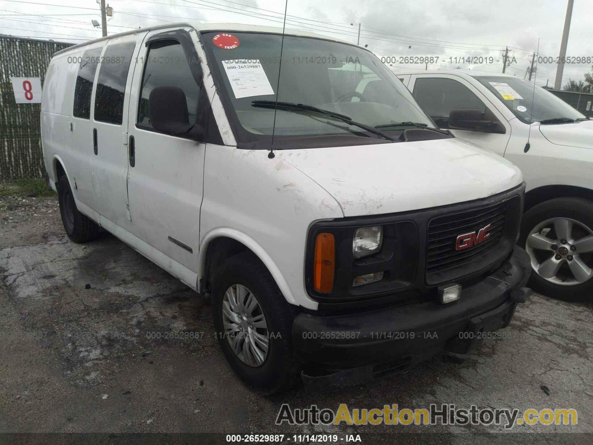 GMC SAVANA G2500, 1GTFG25W6X1017274