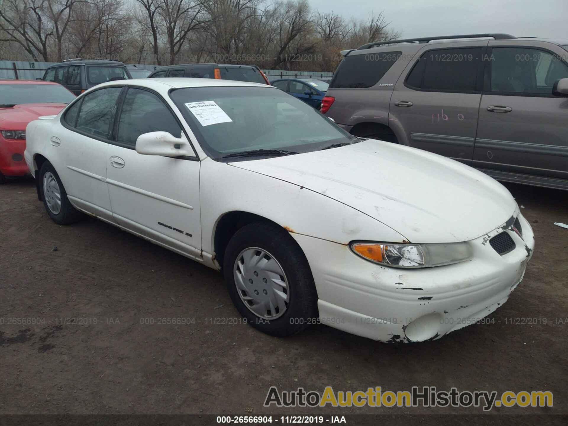 PONTIAC GRAND PRIX SE, 1G2WK52J72F102360