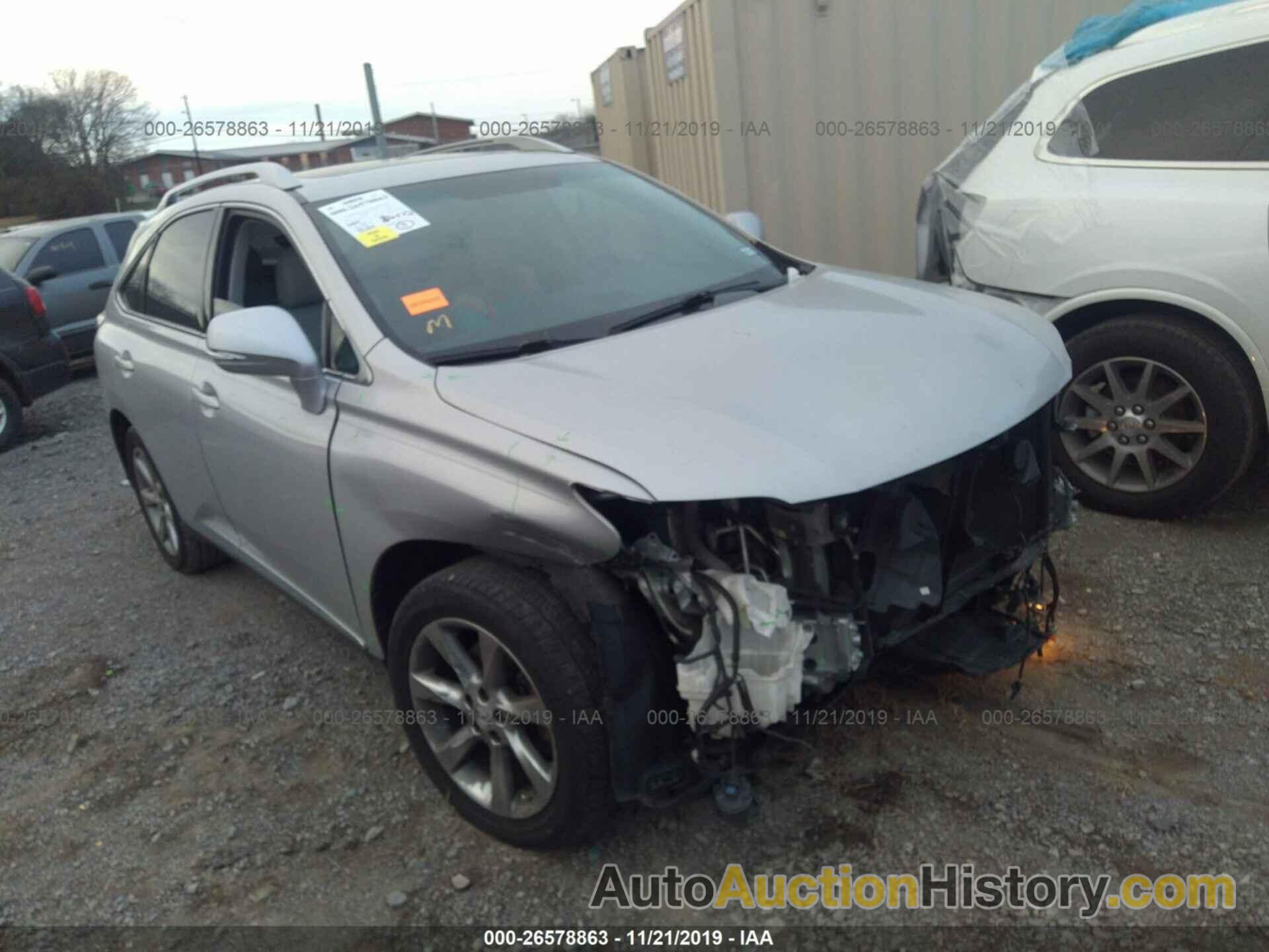 LEXUS RX 350, 2T2ZK1BA8CC065214