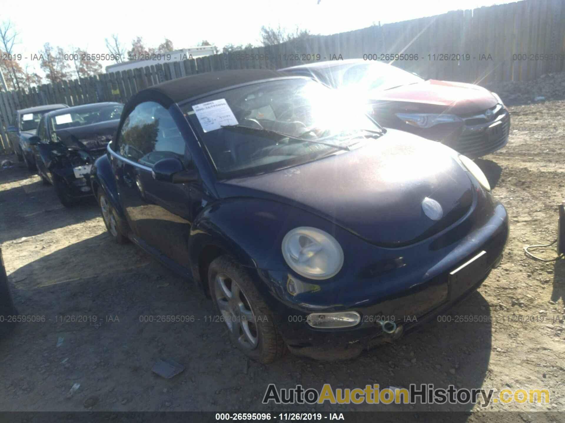 VOLKSWAGEN NEW BEETLE GLS, 3VWCD31Y45M308880