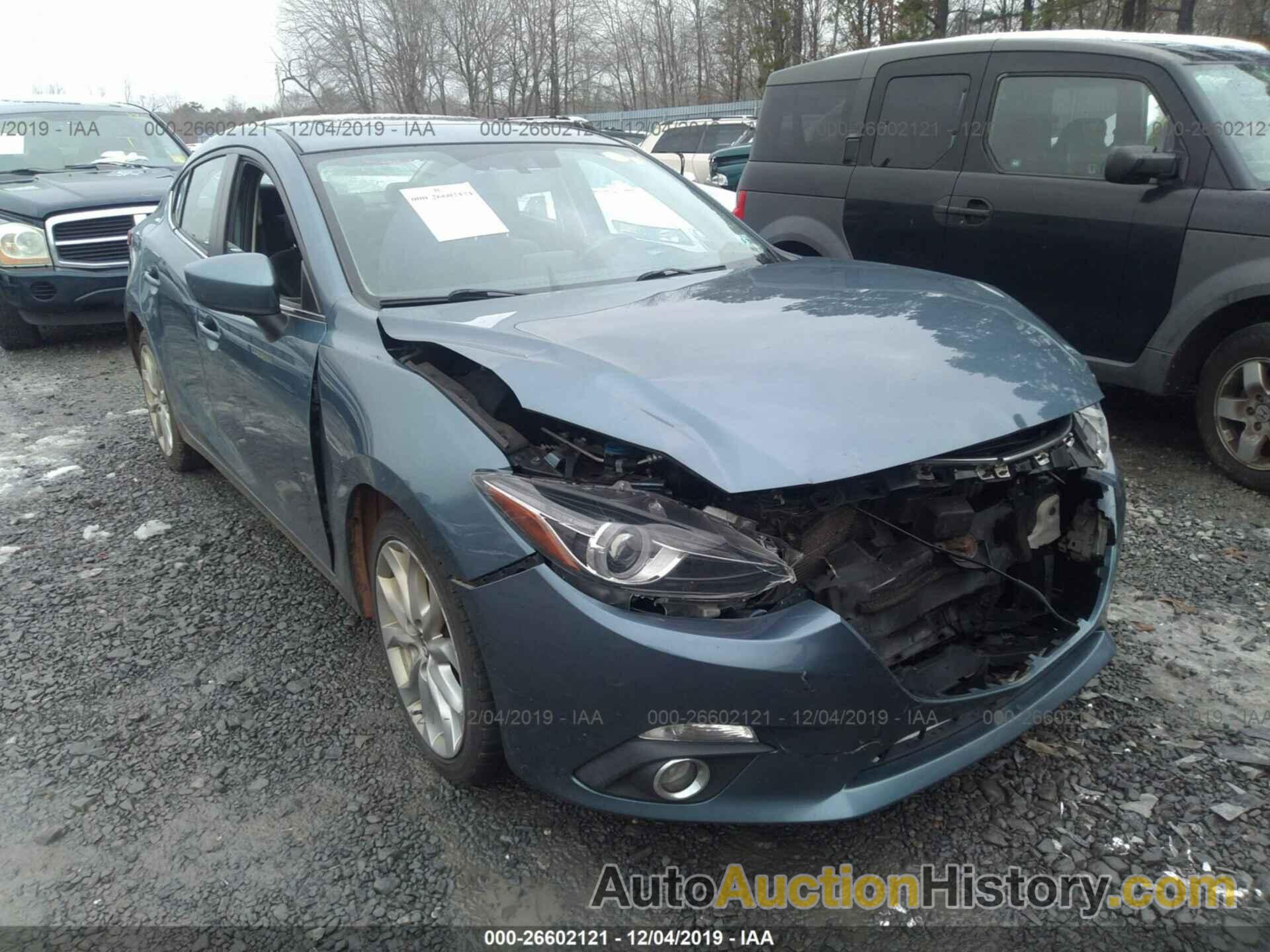 MAZDA 3 GRAND TOURING, JM1BM1W37E1138365