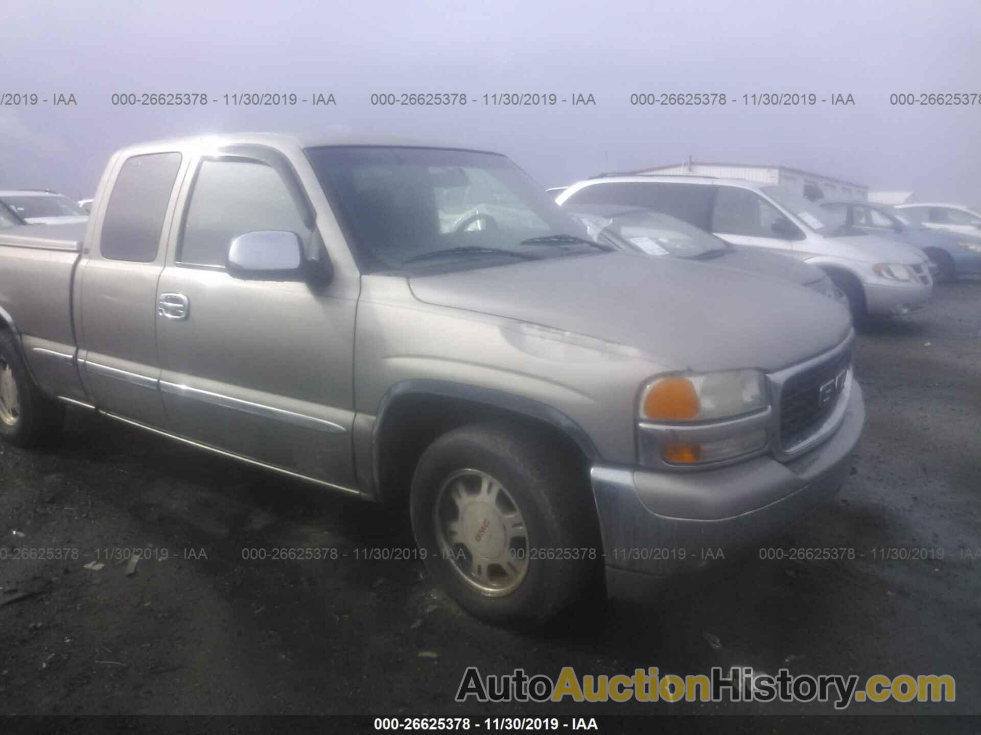 GMC NEW SIERRA C1500, 2GTEC19VXY1313039