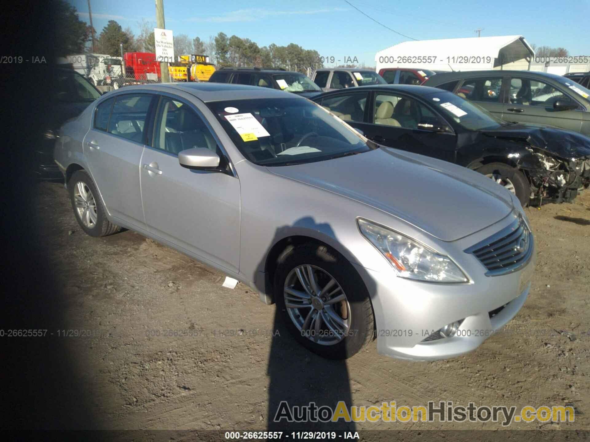 INFINITI G25, JN1DV6AR4BM450901