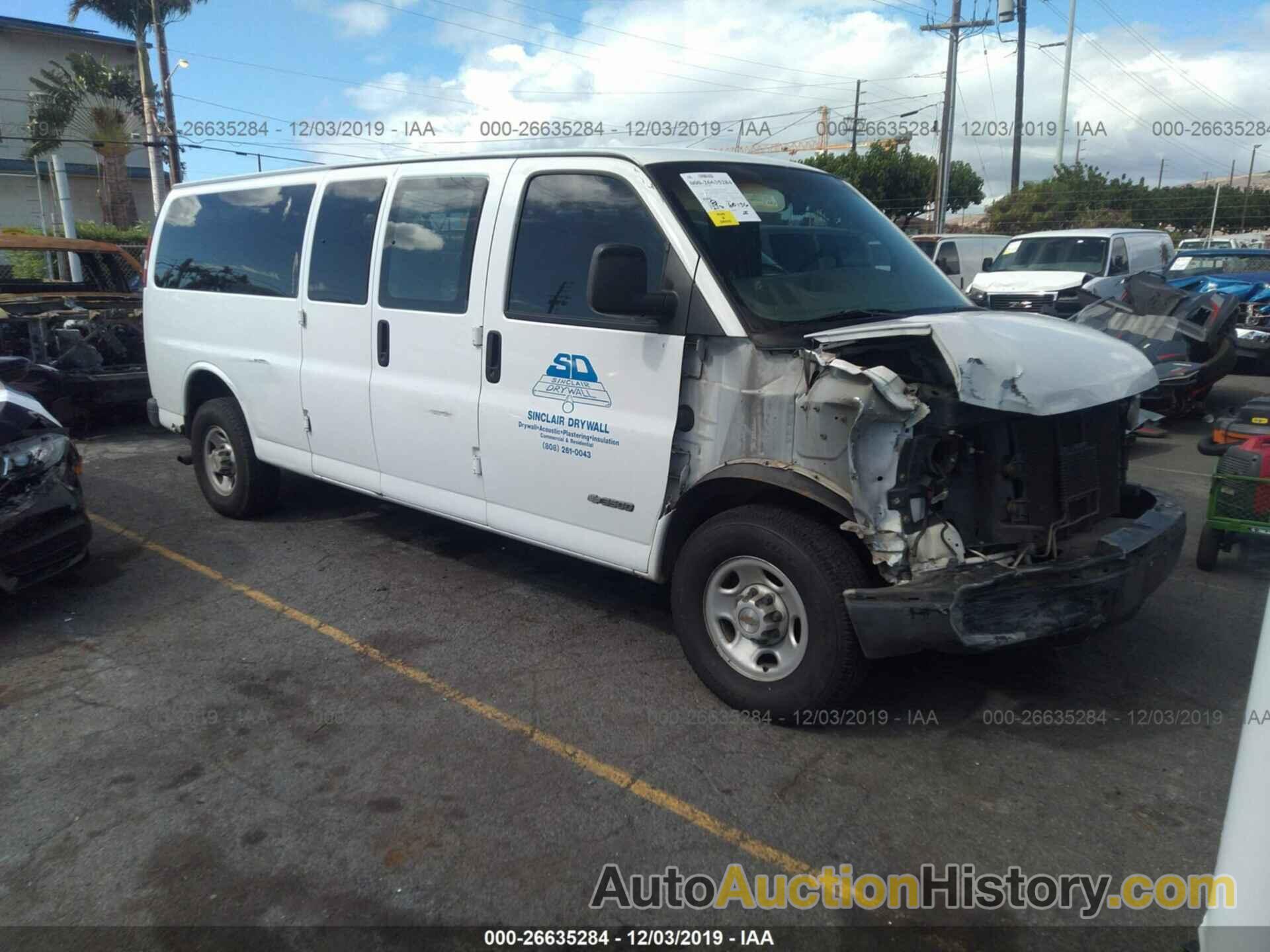 CHEVROLET EXPRESS G3500, 1GAHG39U931112681