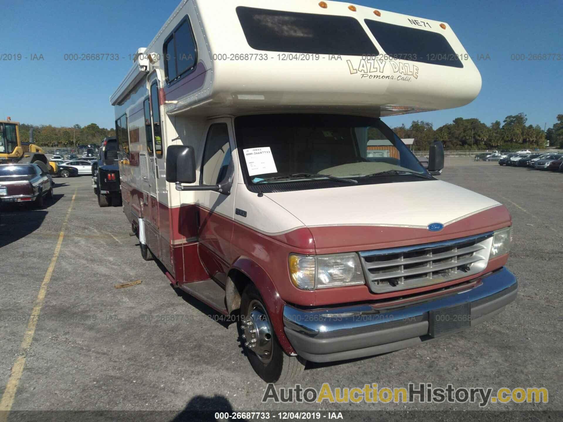 FORD ECONOLINE MOTOR HOME, 1FDKE30G8THA54141