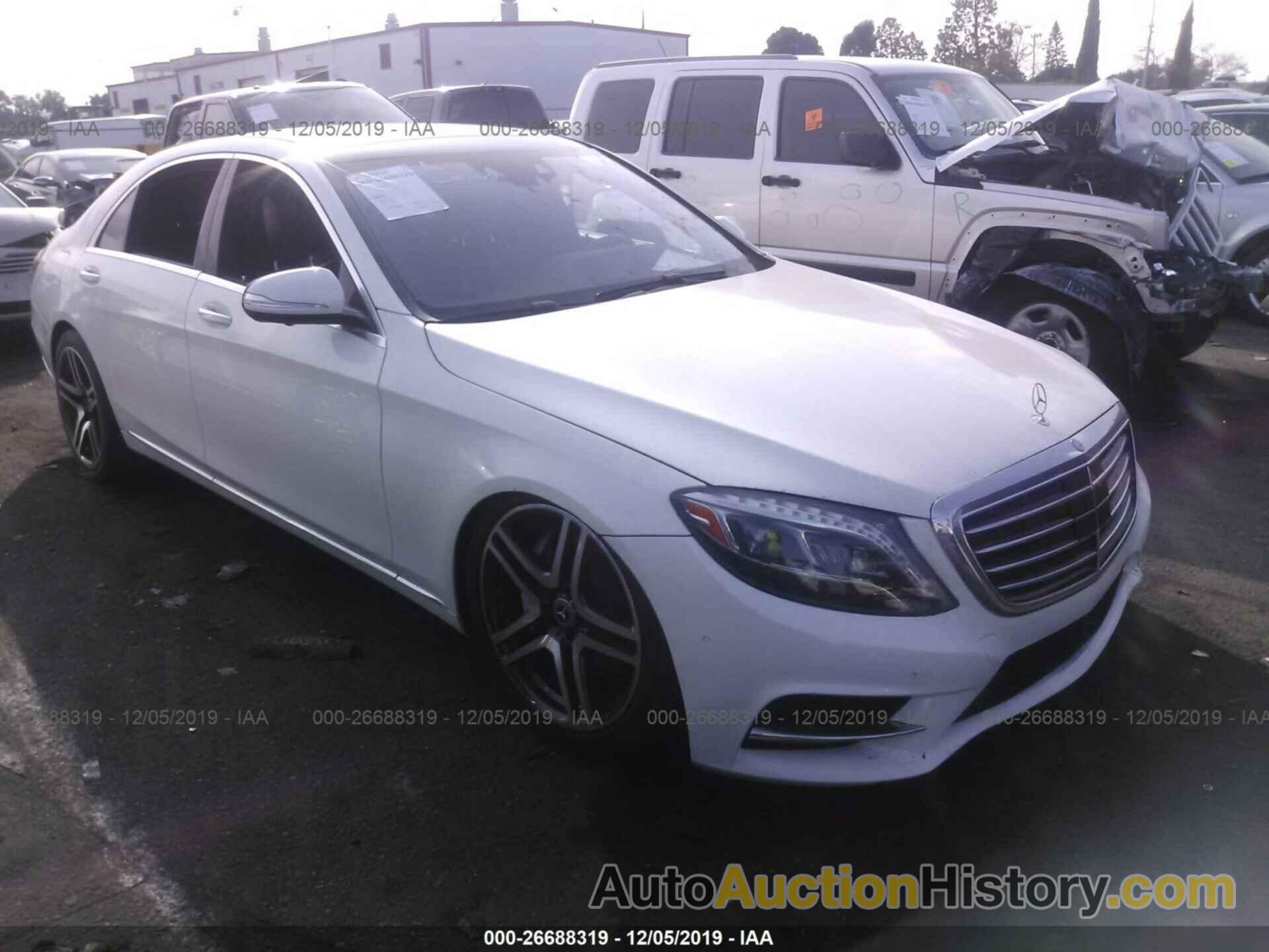 MERCEDES-BENZ S 550, WDDUG8CB4EA043630