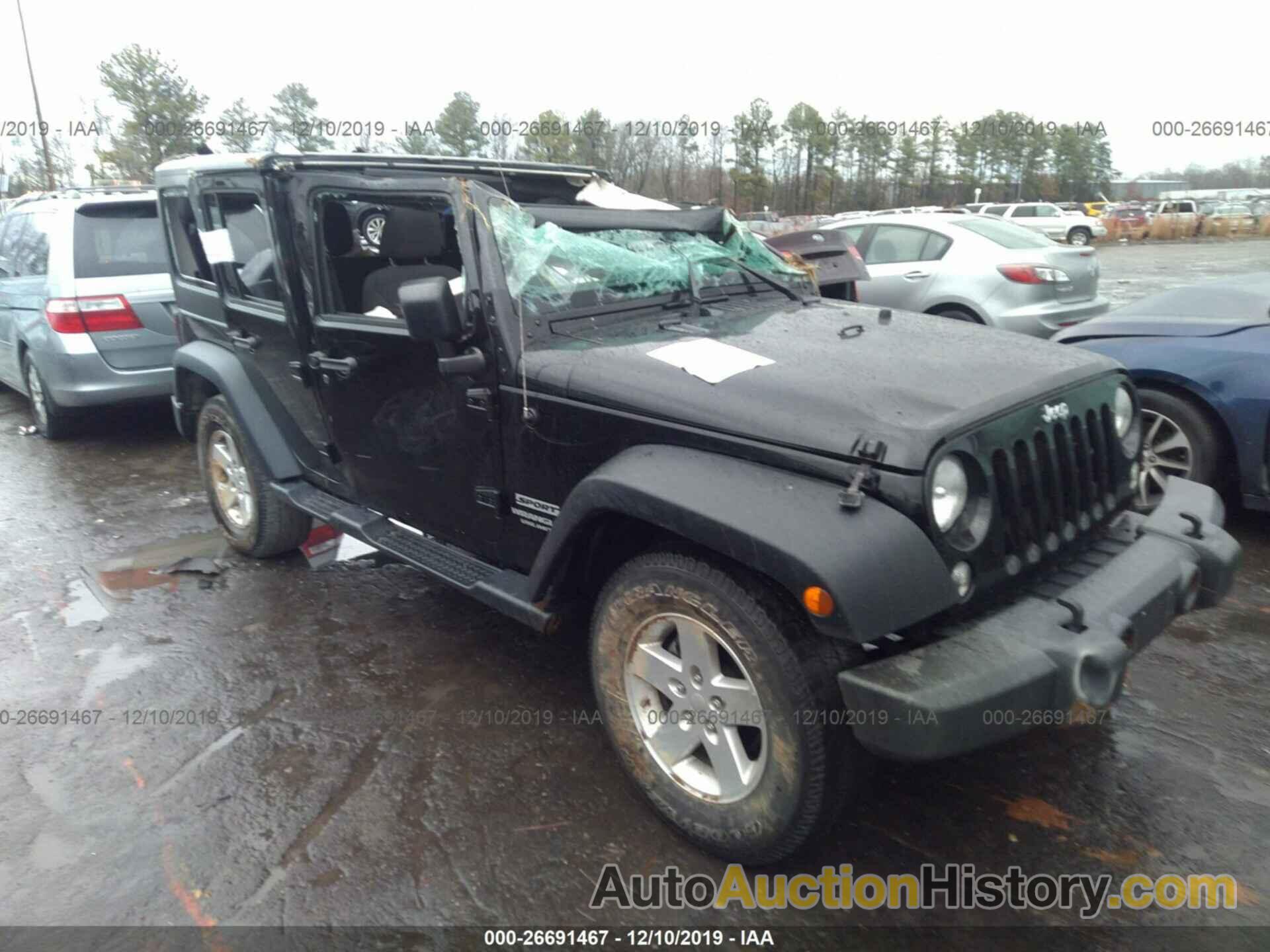 JEEP WRANGLER UNLIMITE SPORT, 1C4BJWDG3GL130475