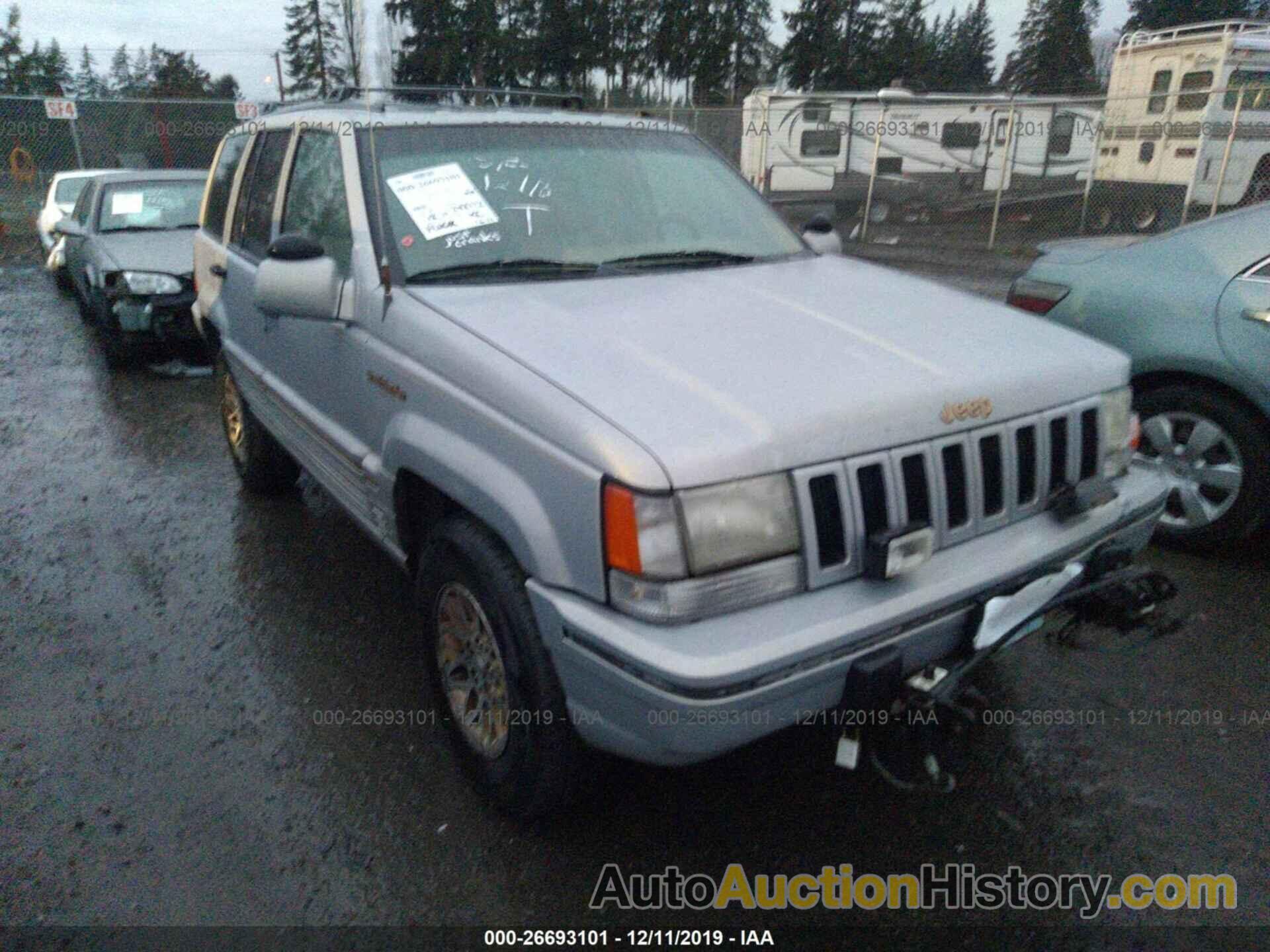 Jeep Grand Cherokee LIMITED, 1J4GZ78Y0RC222907