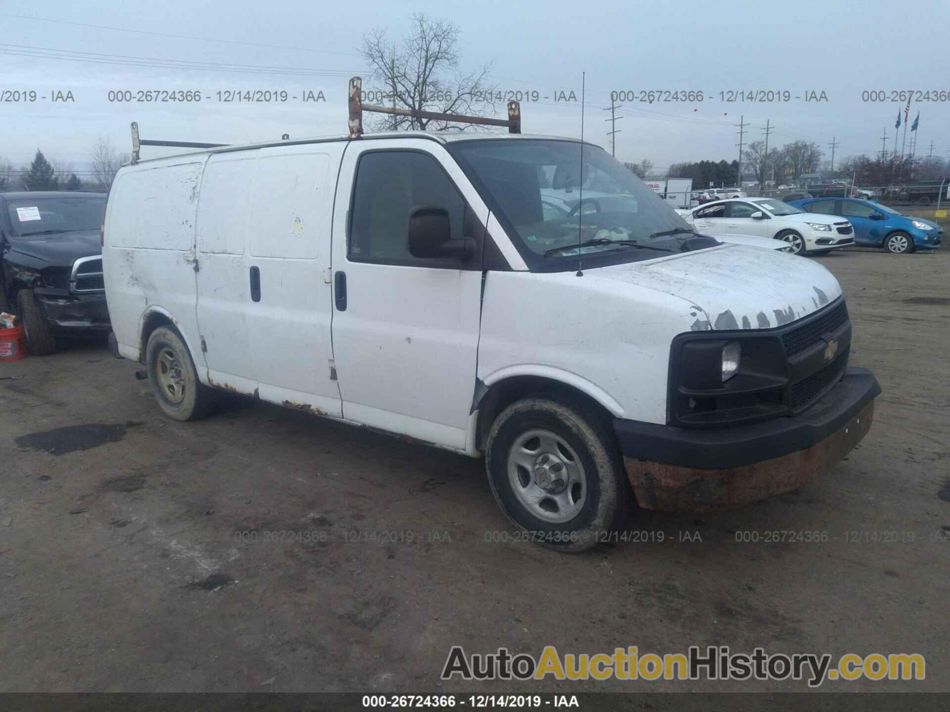 CHEVROLET EXPRESS G1500, 1GCFG15XX41228511