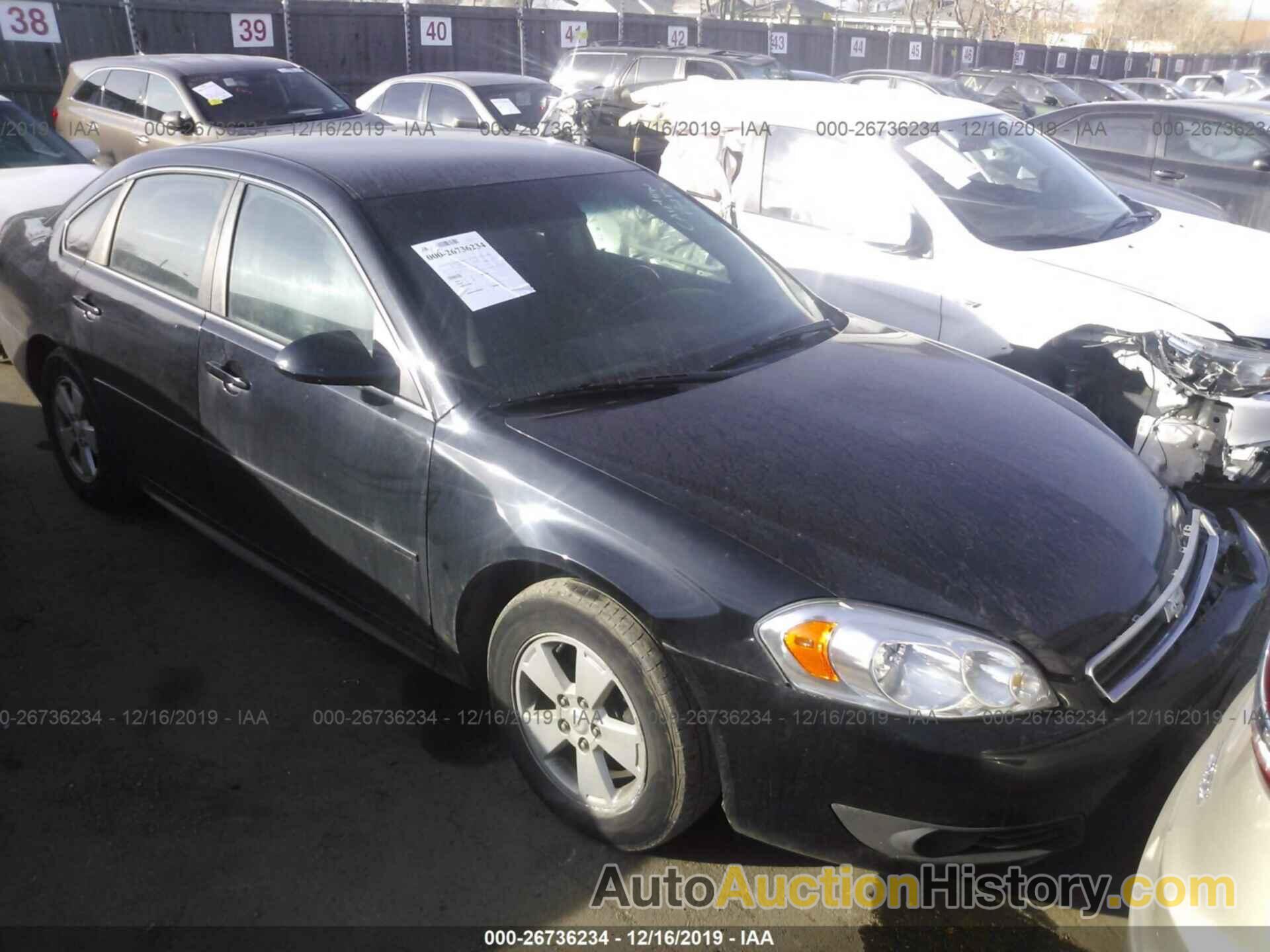 CHEVROLET IMPALA LT, 2G1WG5EK7B1118415