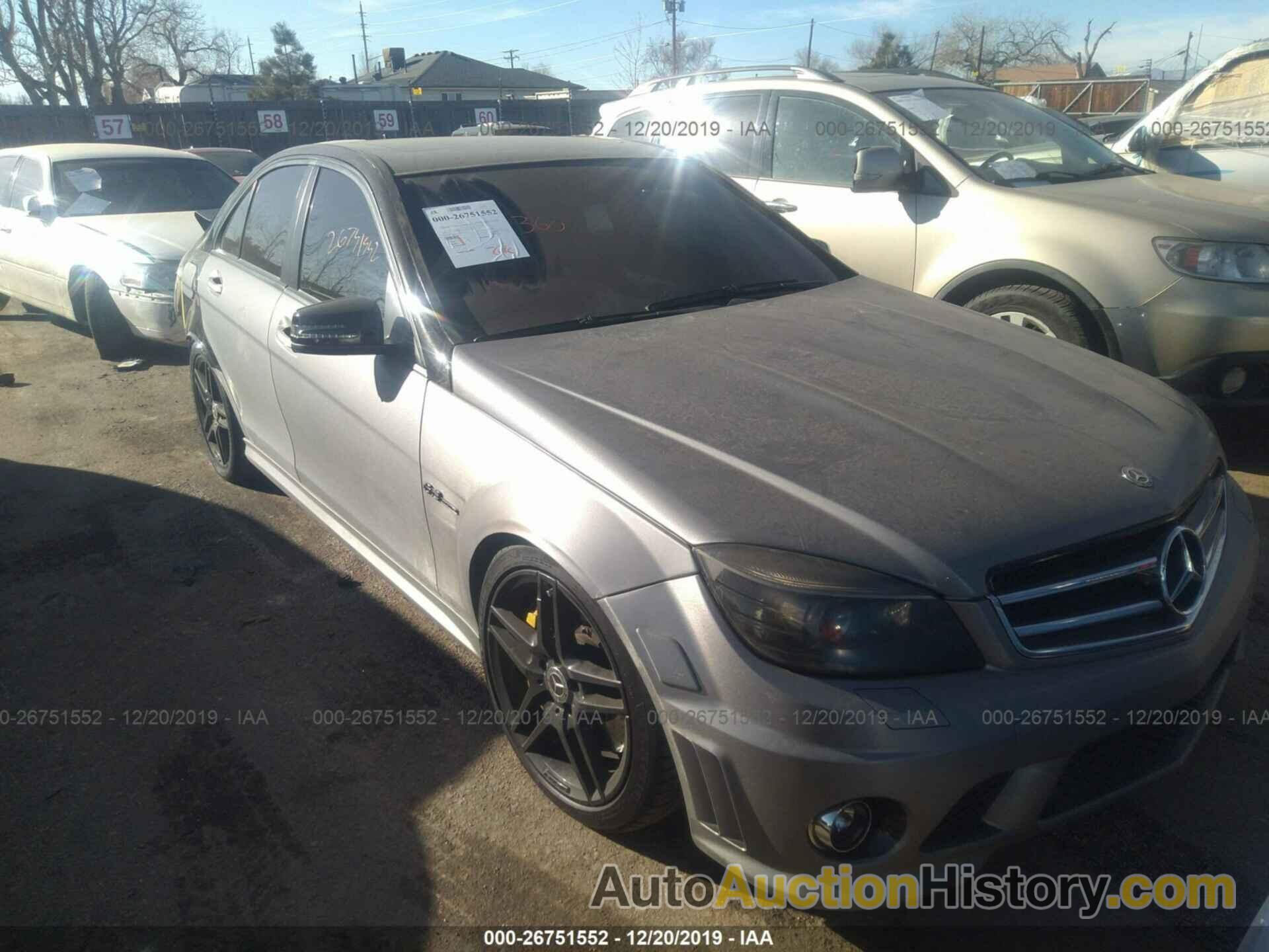 MERCEDES-BENZ C 63 AMG, WDDGF77X79F244558