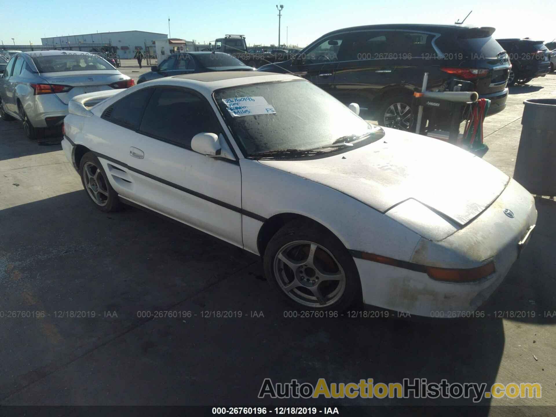 Toyota MR2, JT2SW21M1M0014427