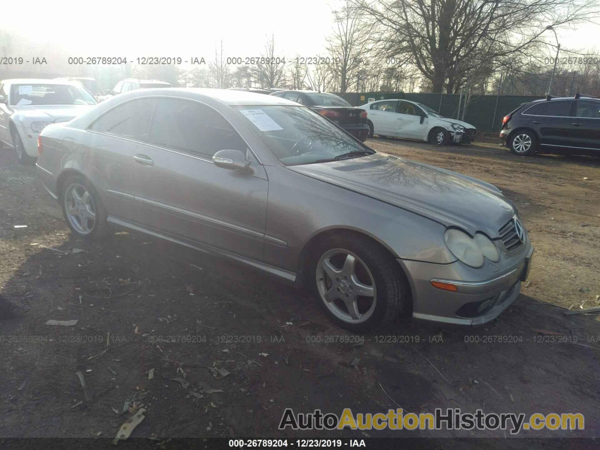 MERCEDES-BENZ CLK 500, WDBTJ75J64F078630