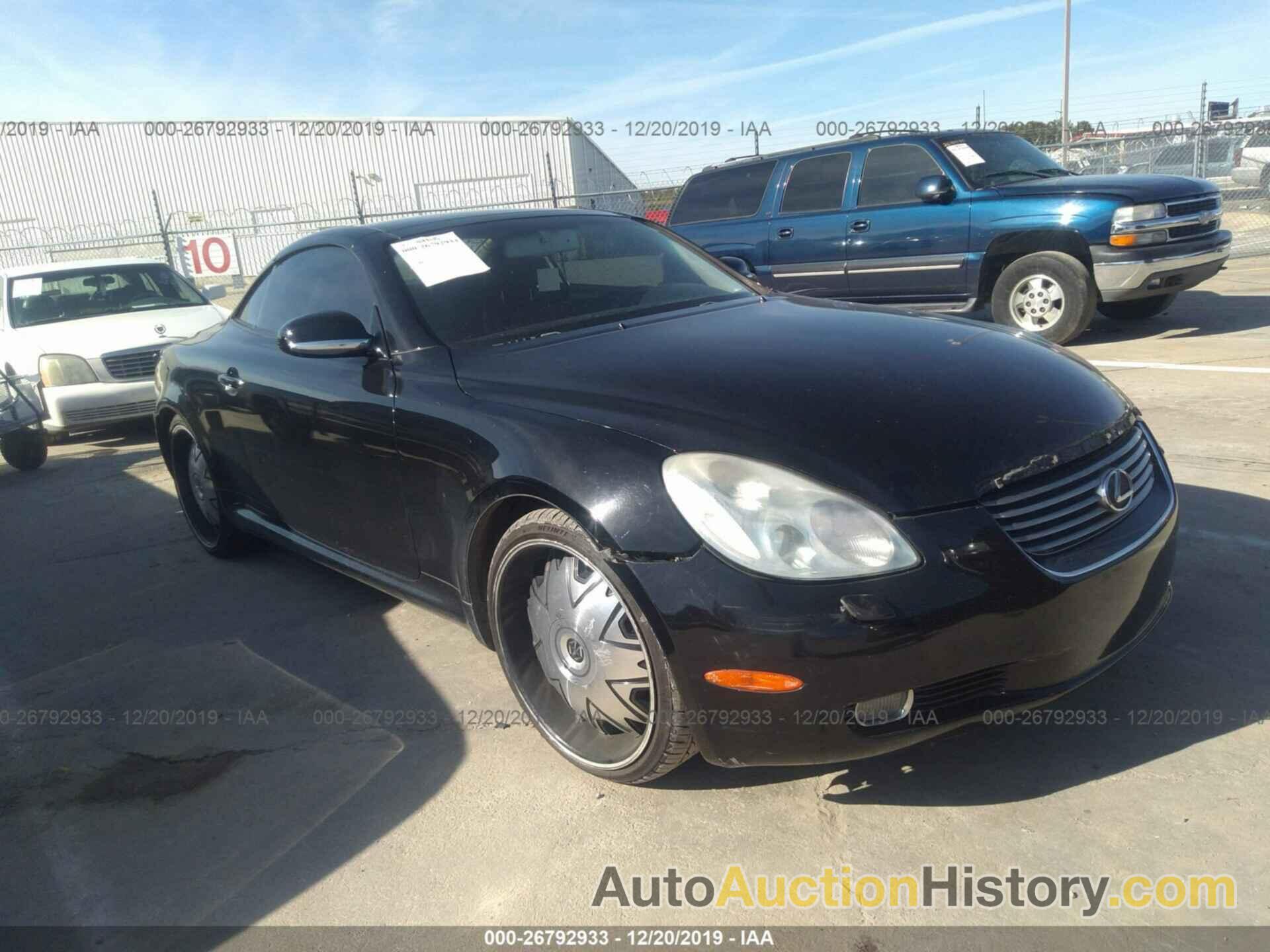 LEXUS SC 430, JTHFN48Y520015074