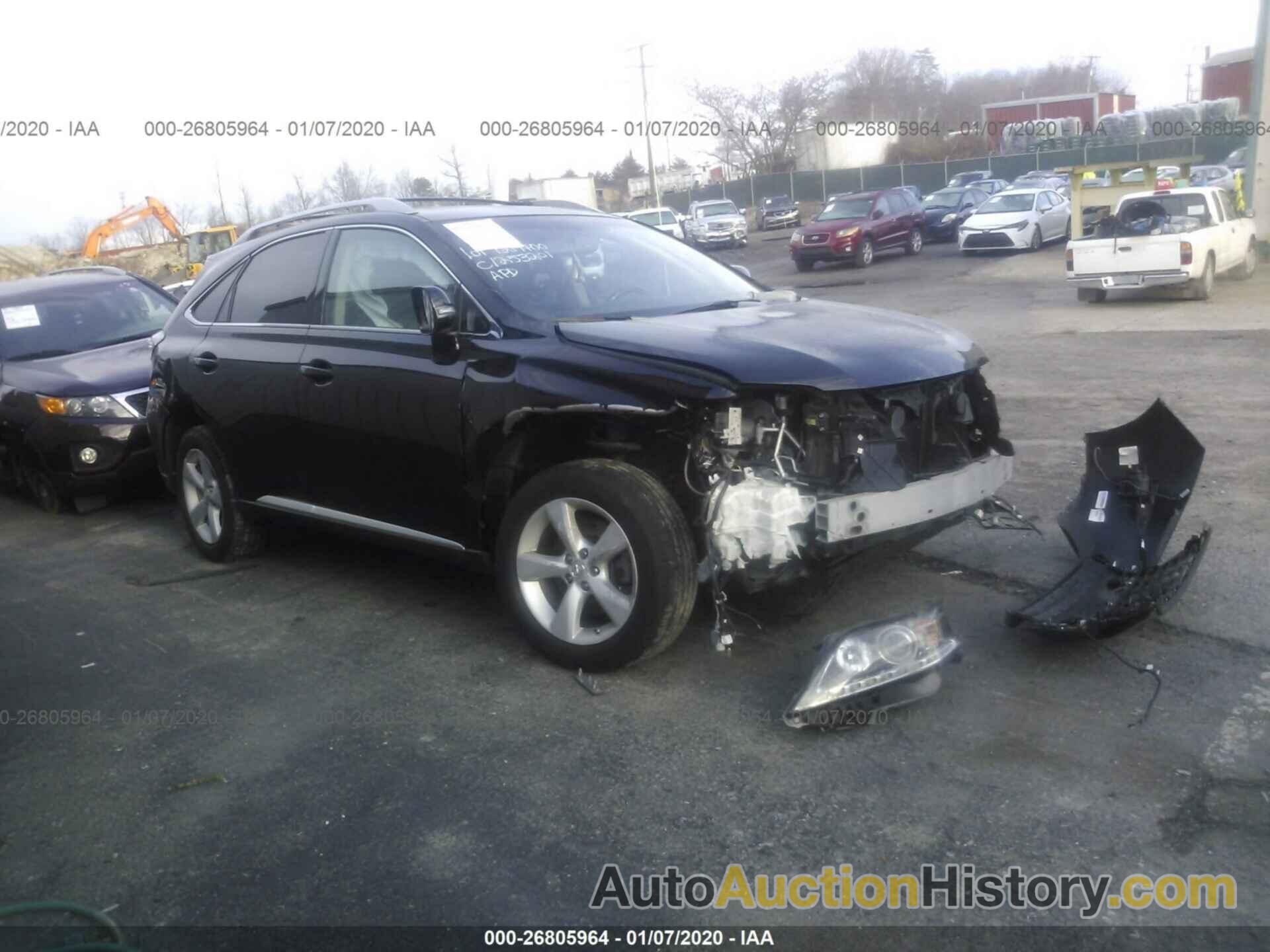 LEXUS RX 350/BASE/F SPORT, 2T2BK1BA3DC162954