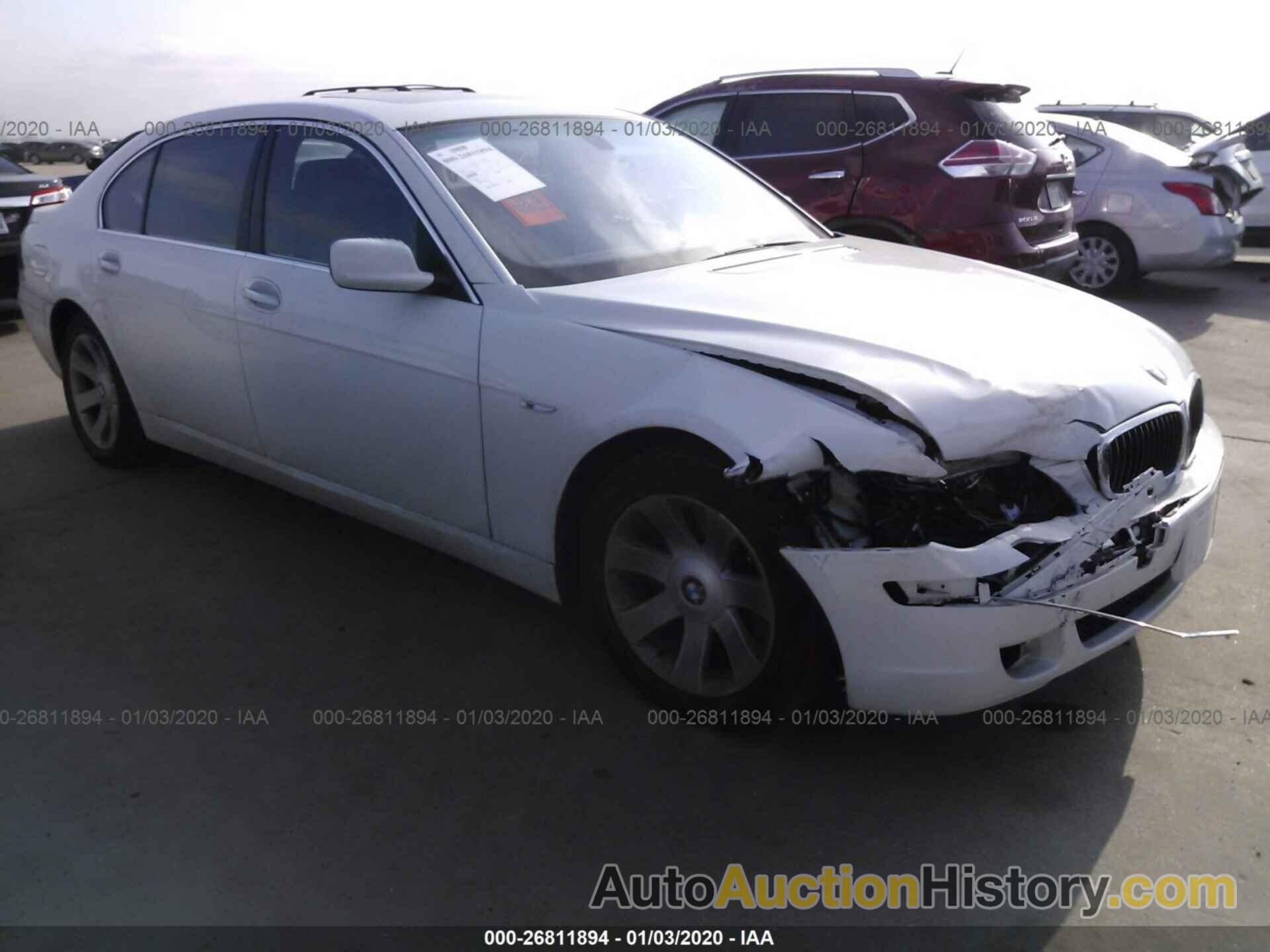 BMW 750 LI, WBAHN83518DT83619