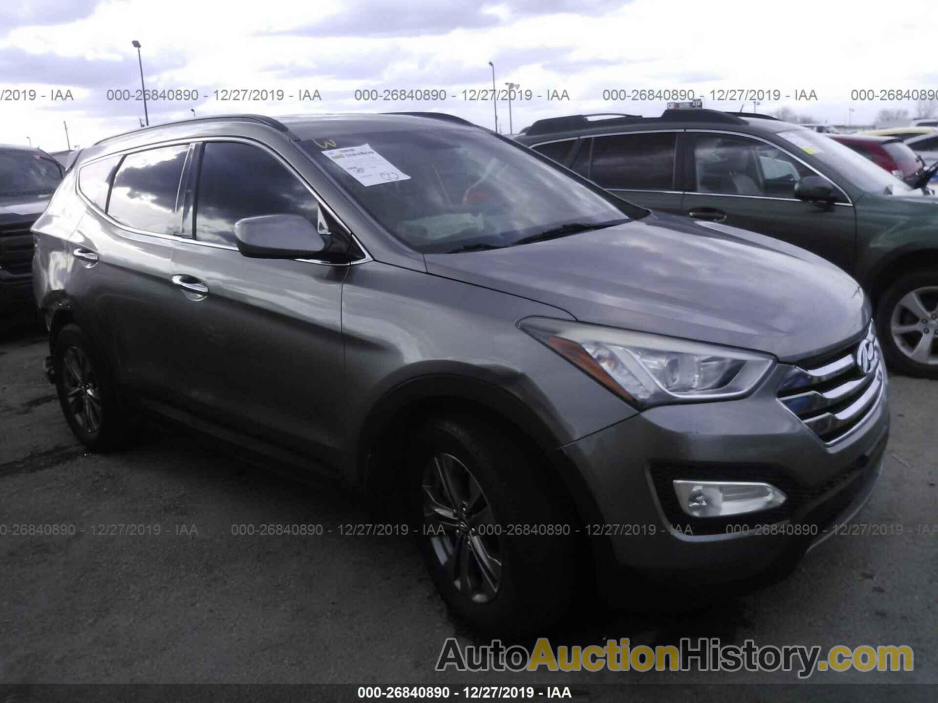 HYUNDAI SANTA FE SPORT, 5XYZU3LB8DG084966