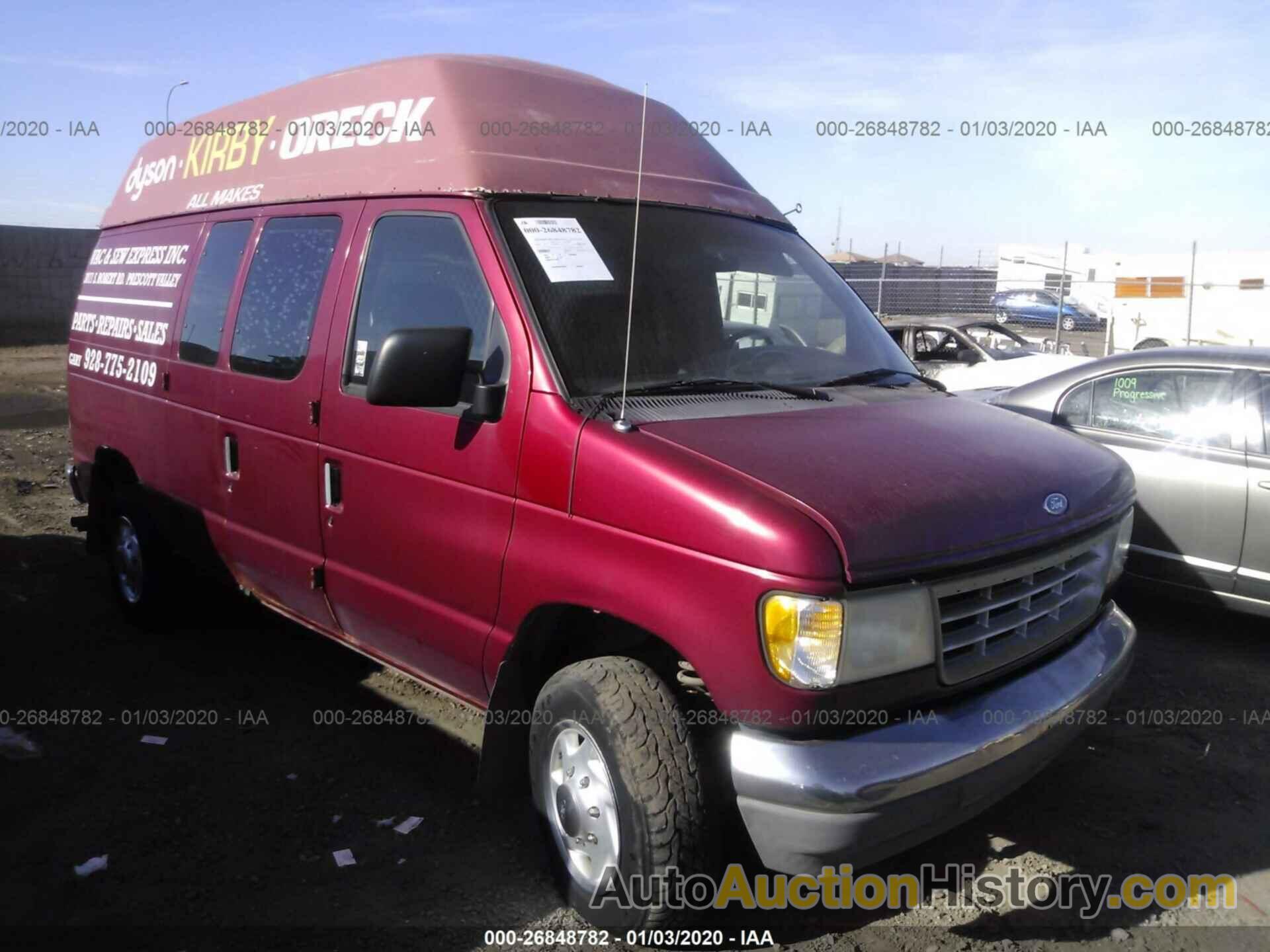 FORD ECONOLINE E350 VAN, 1FTJE34H3SHA63606