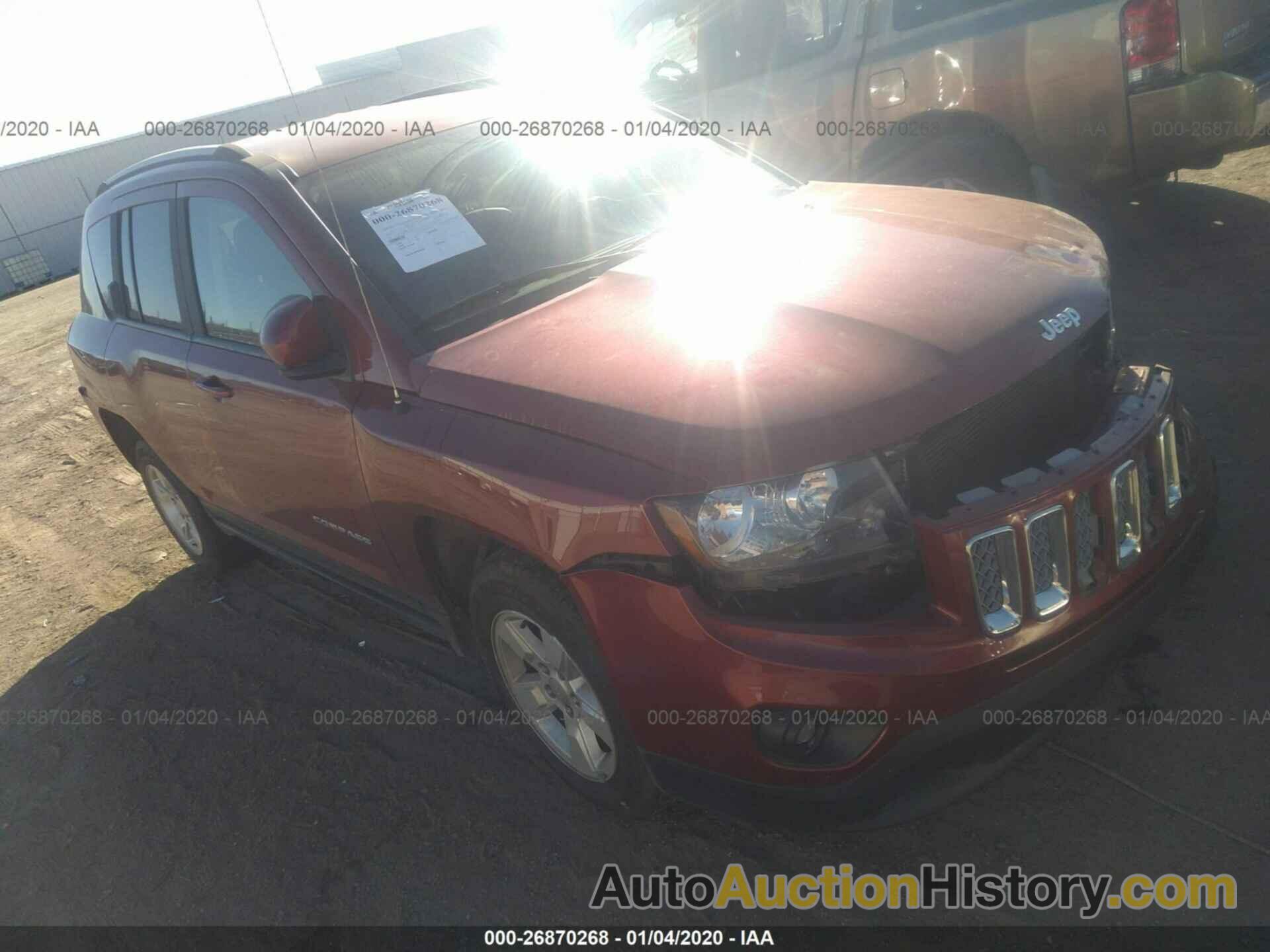 JEEP COMPASS LATITUDE, 1C4NJCEA9HD115951