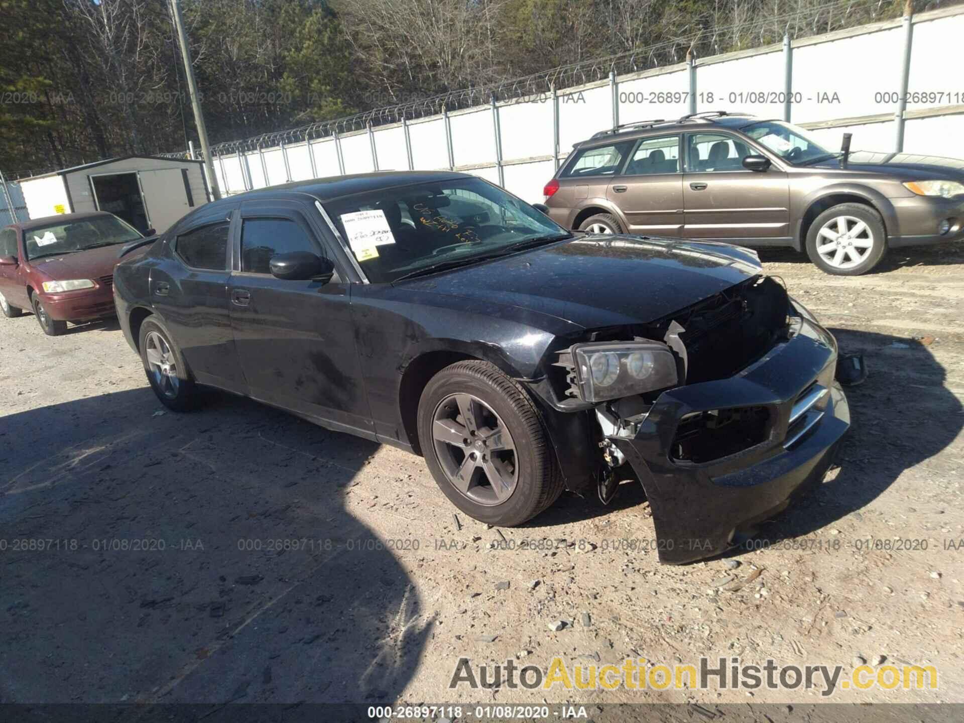 DODGE CHARGER SXT, 2B3KA33G78H271453