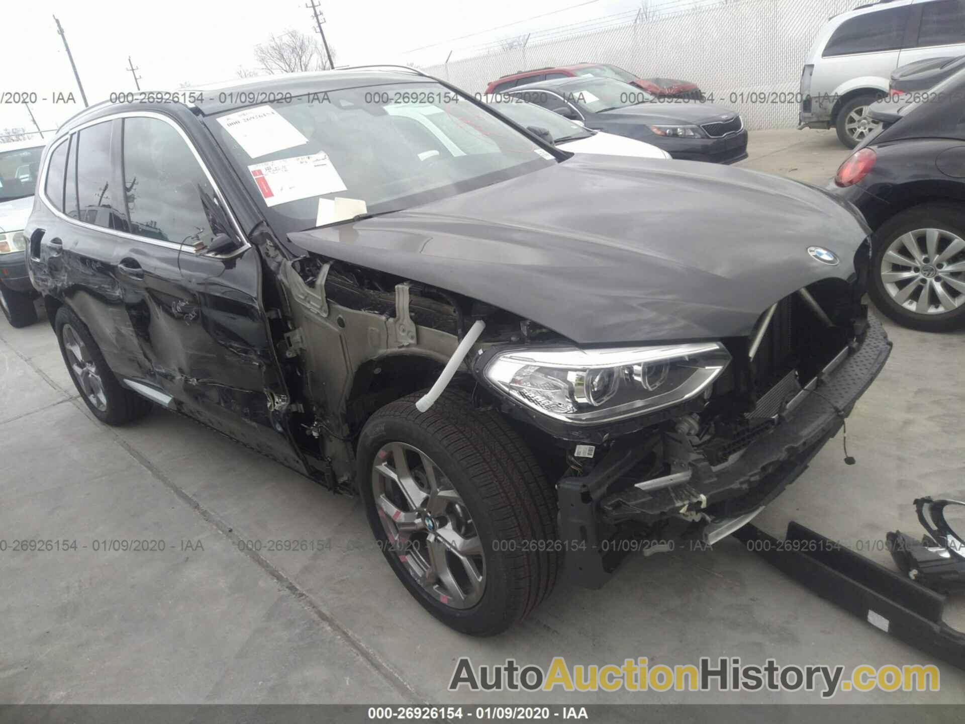 BMW X3 SDRIVE30I, 5UXTY3C00LLU71036