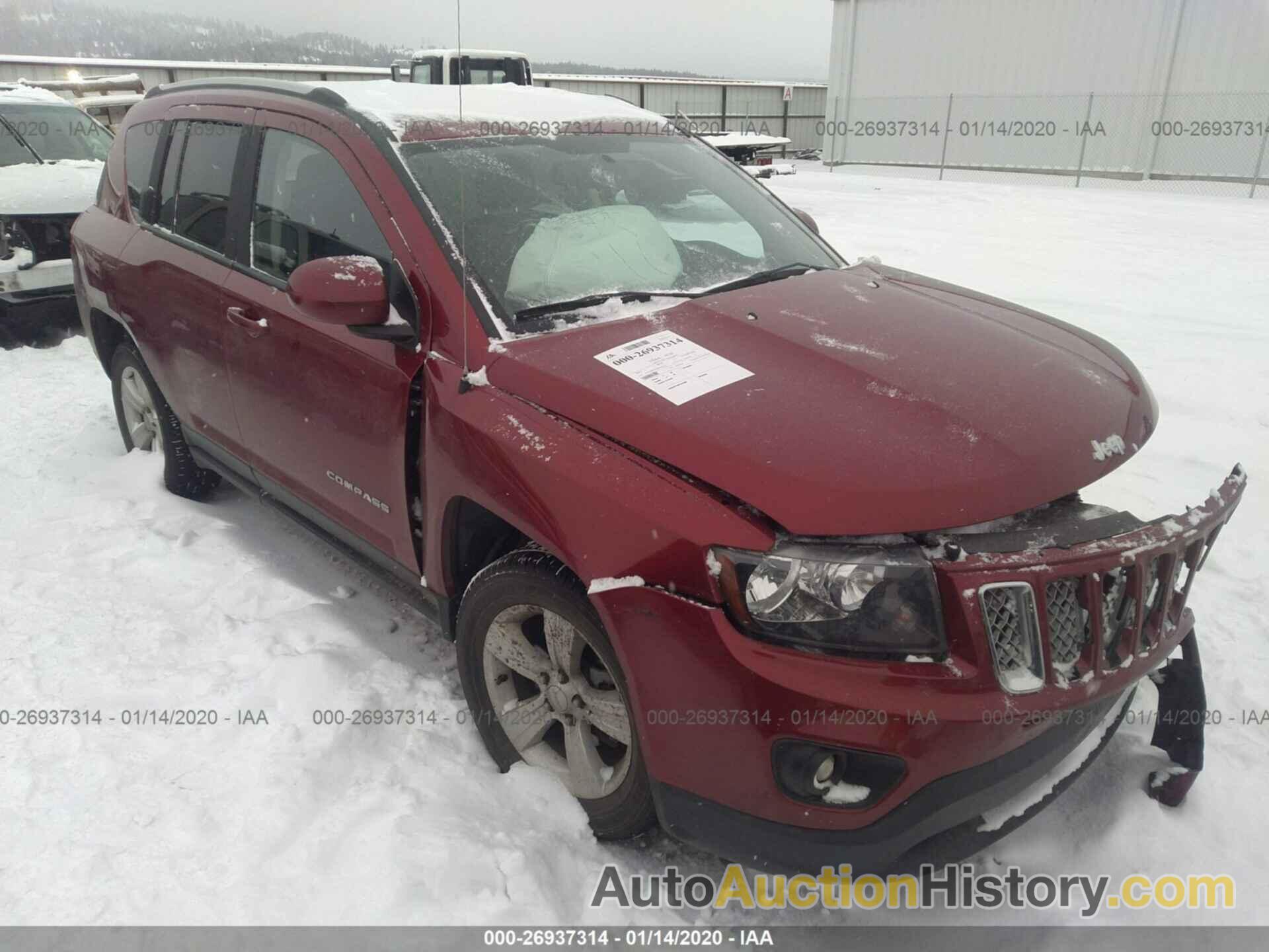 JEEP COMPASS LATITUDE, 1C4NJDEBXHD105332