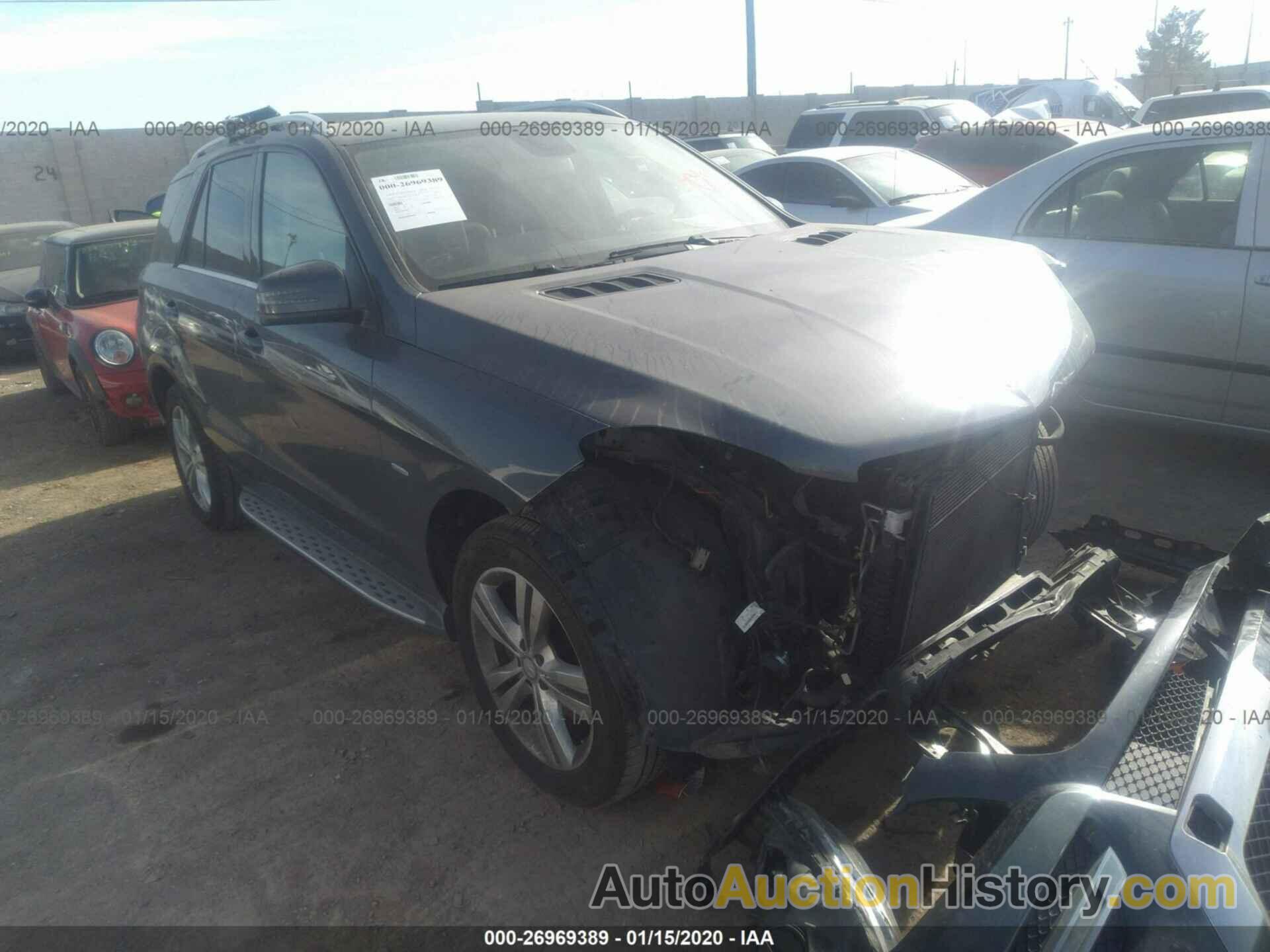 MERCEDES-BENZ ML 350 4MATIC, 4JGDA5HB1CA042513