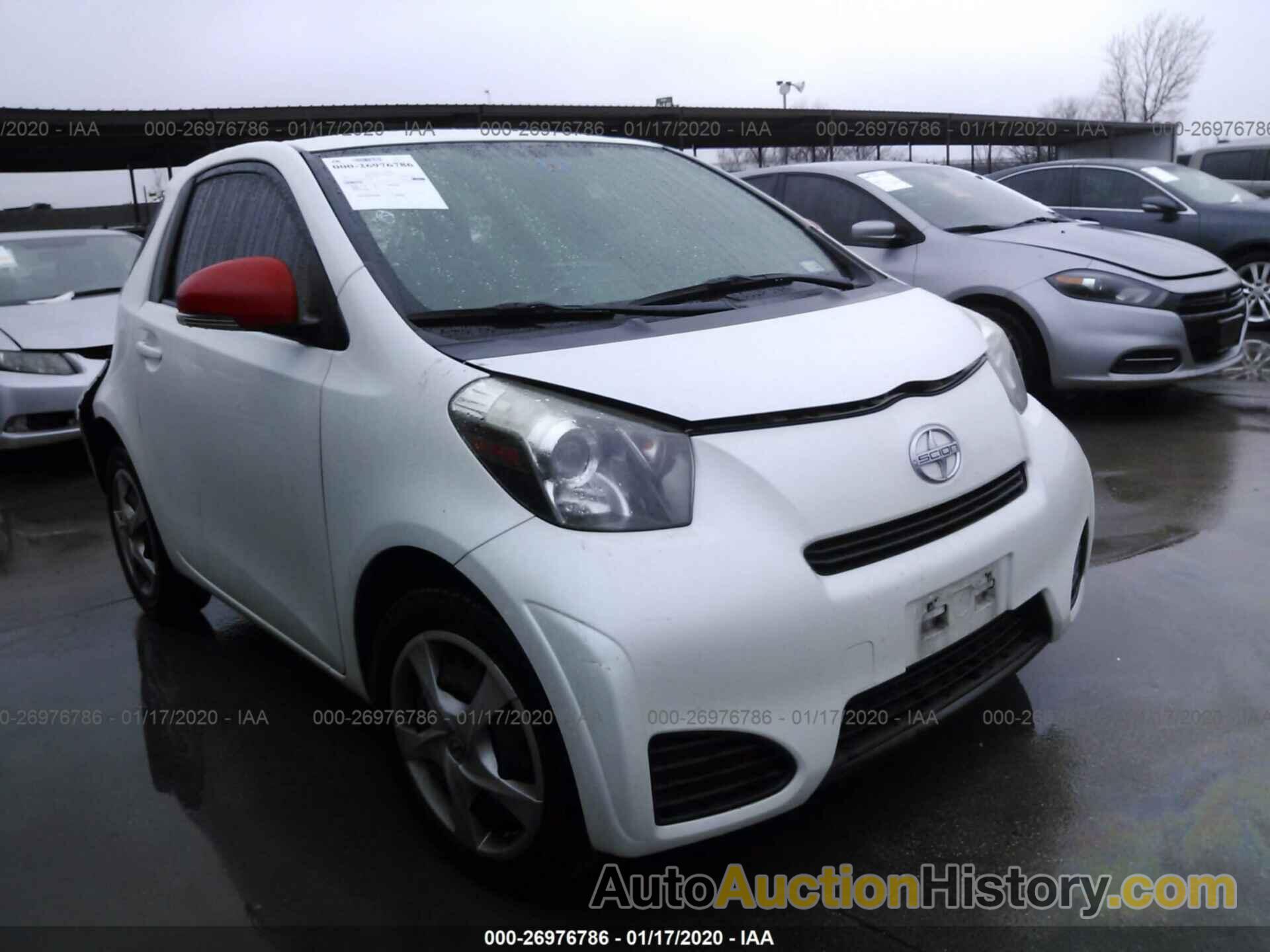 TOYOTA SCION IQ, JTNJJXB06DJ023236