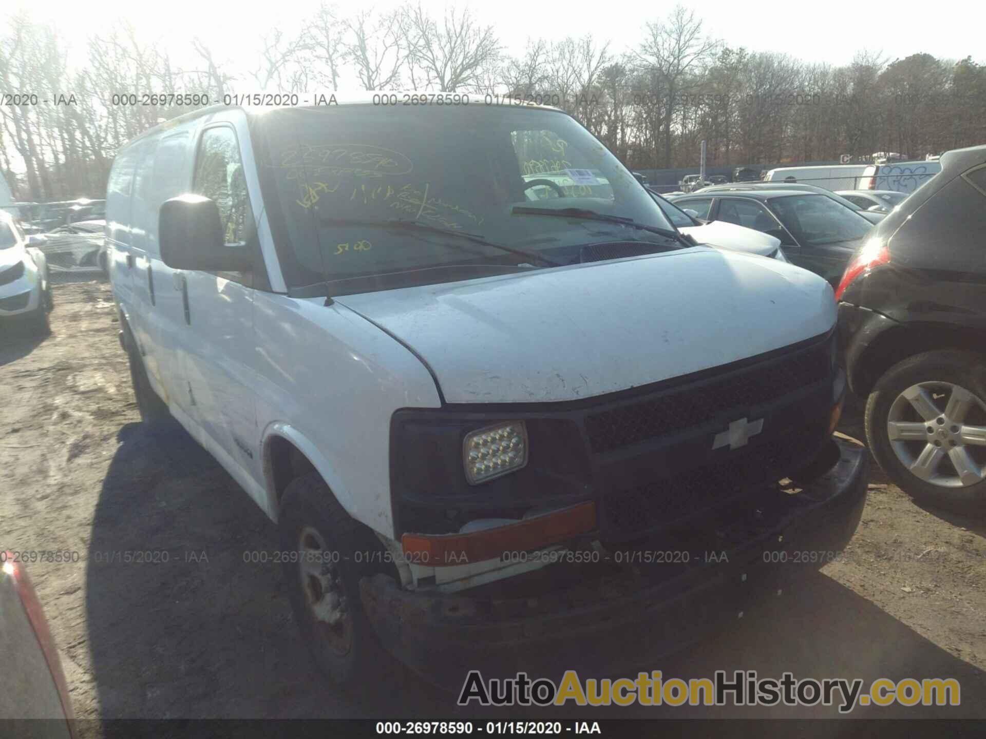 CHEVROLET EXPRESS G2500, 1GCGG25V361170673