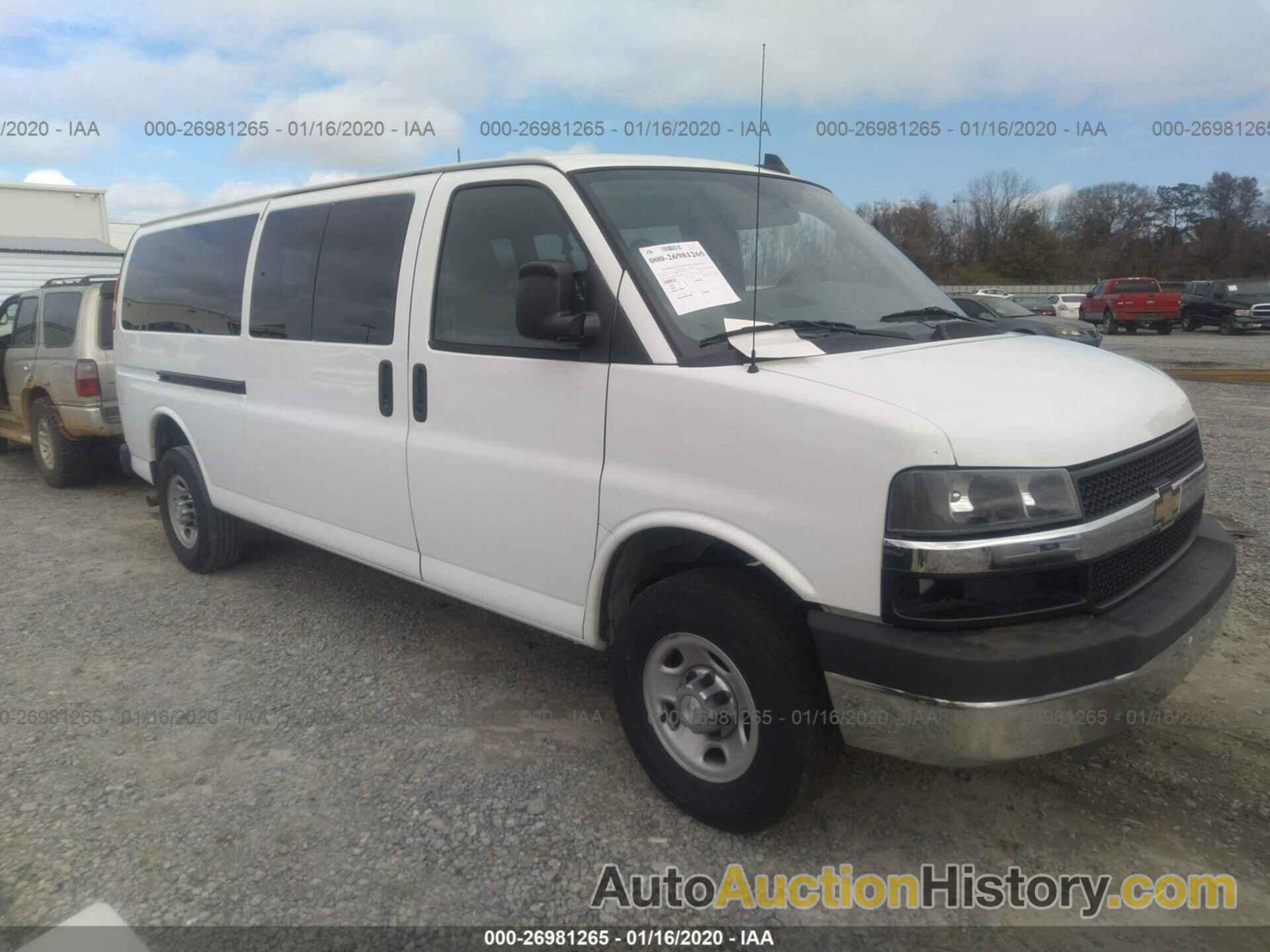 CHEVROLET EXPRESS G3500 LT, 1GAZGPFG4G1292698