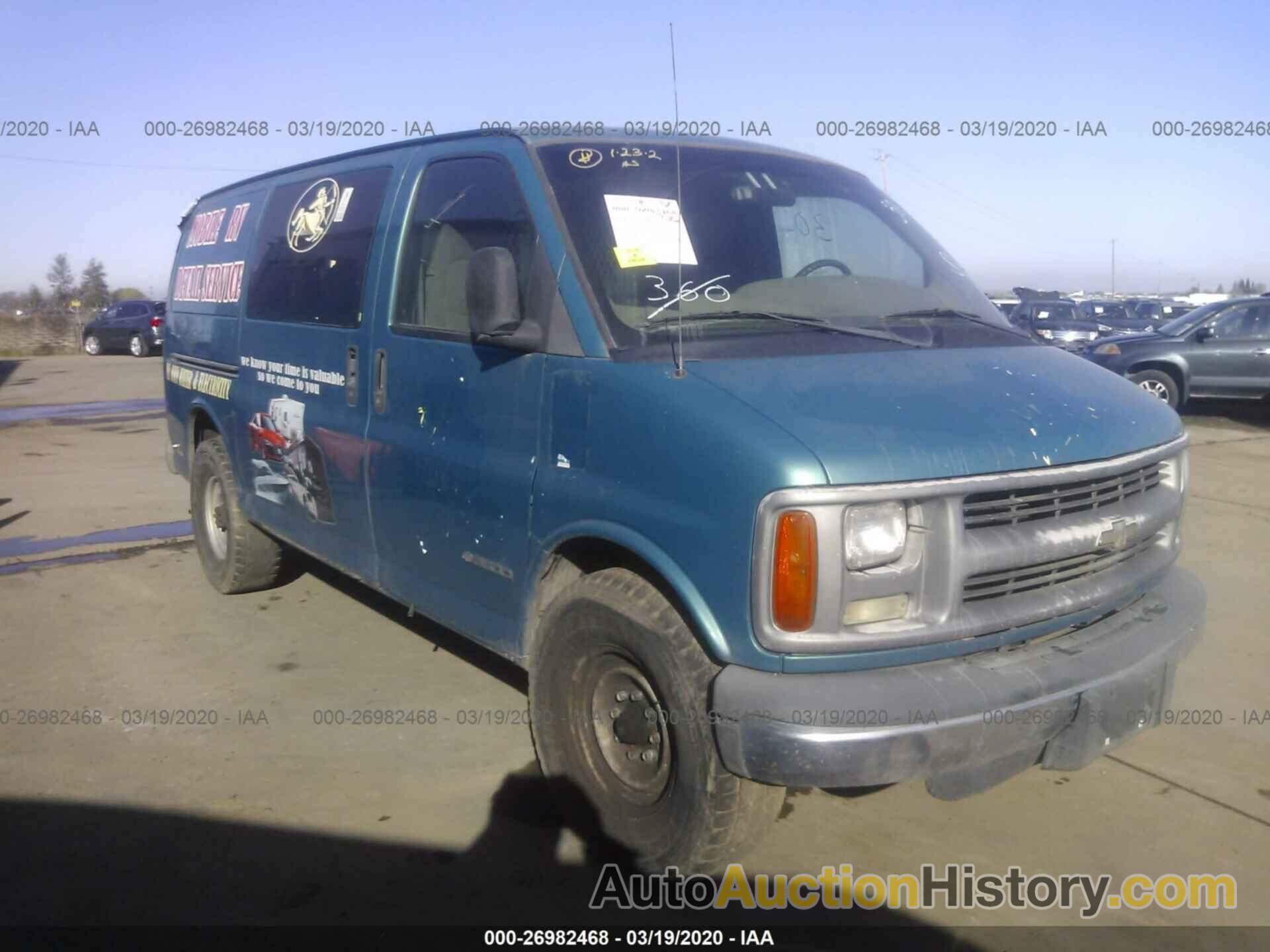 CHEVROLET EXPRESS G3500, 1GCHG35R6X1084692