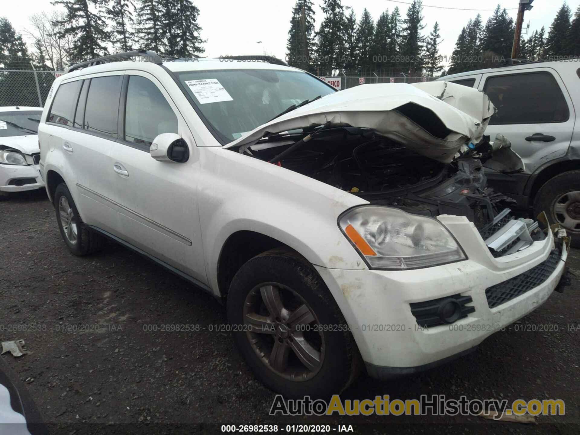 MERCEDES-BENZ GL 450 4MATIC, 4JGBF71E57A160322