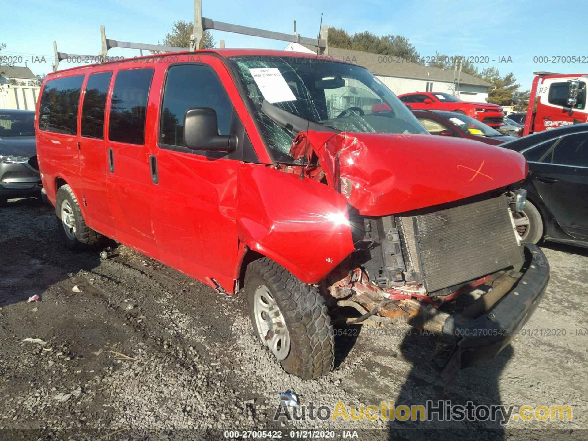 CHEVROLET EXPRESS PASSENGER LS, 1GNUGBD48A1165402