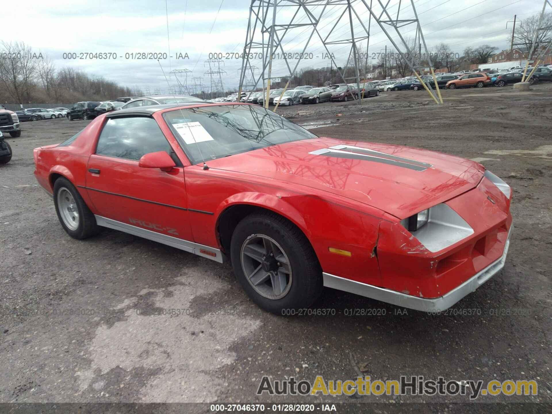 CHEVROLET CAMARO, 1G1AP87H3EN166252