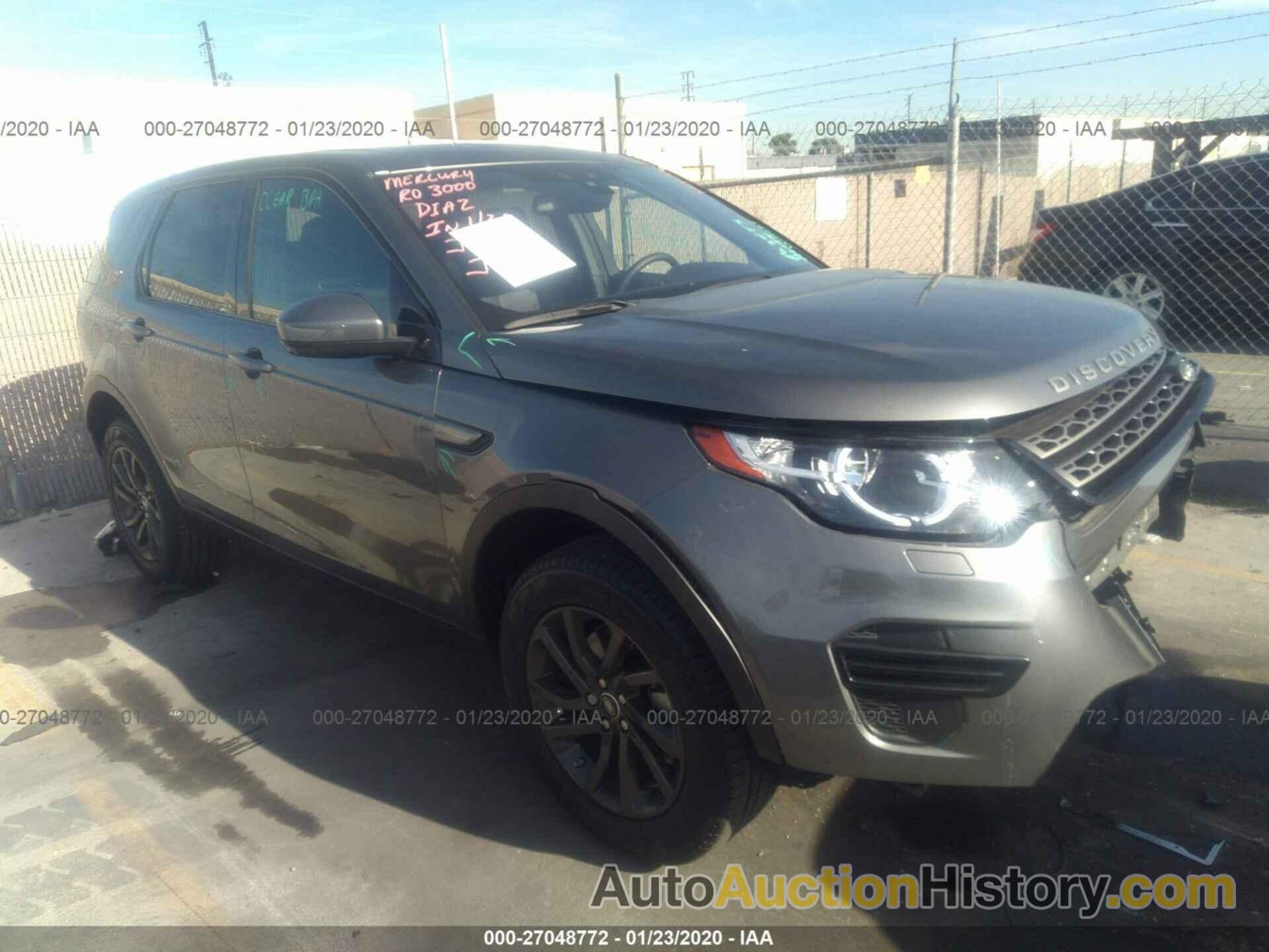 LAND ROVER DISCOVERY SPORT SE, SALCP2FXXKH808037